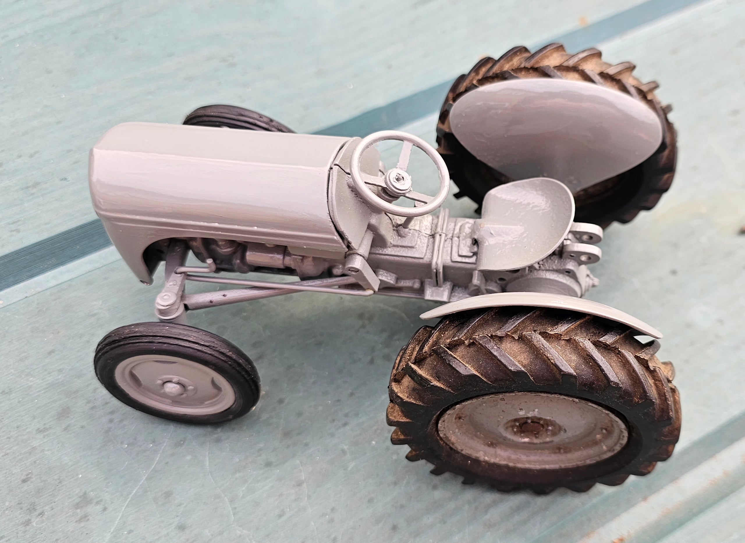 Chad Valley Ferguson Tractor Grey