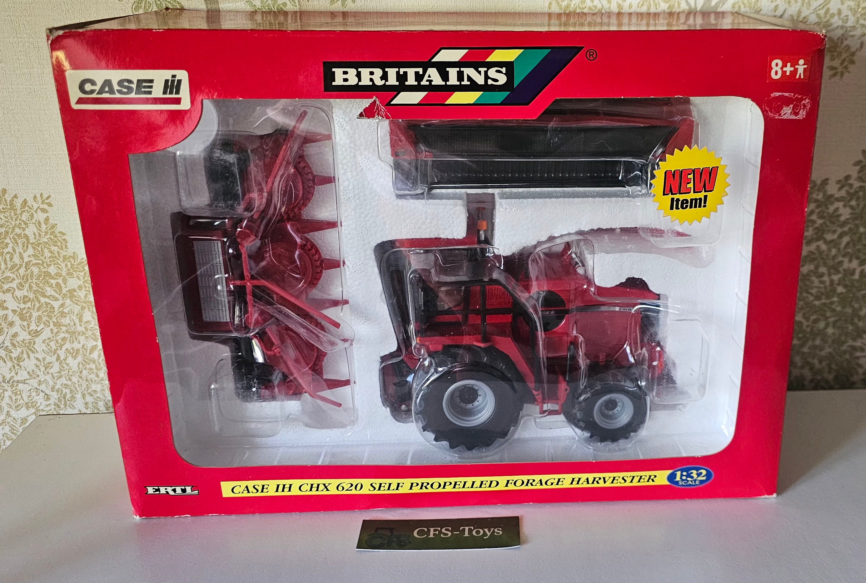 Britains Case IH CHX 620 Self Propelled Forage Harvester 40811