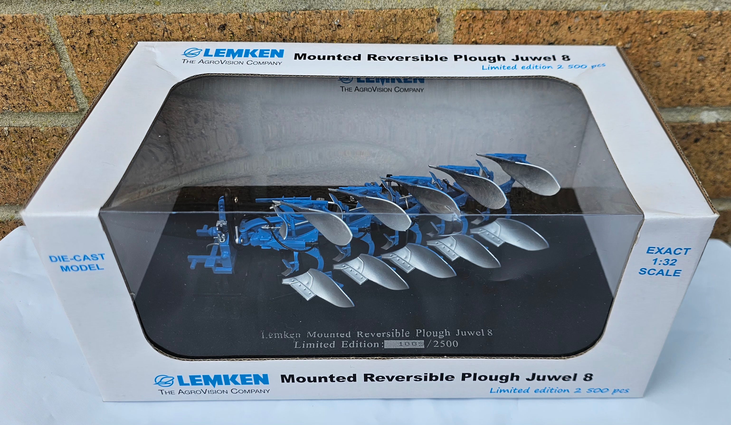 Universal Hobbies Lemken Mounted Reversible Plough Juwel 8 UH4184