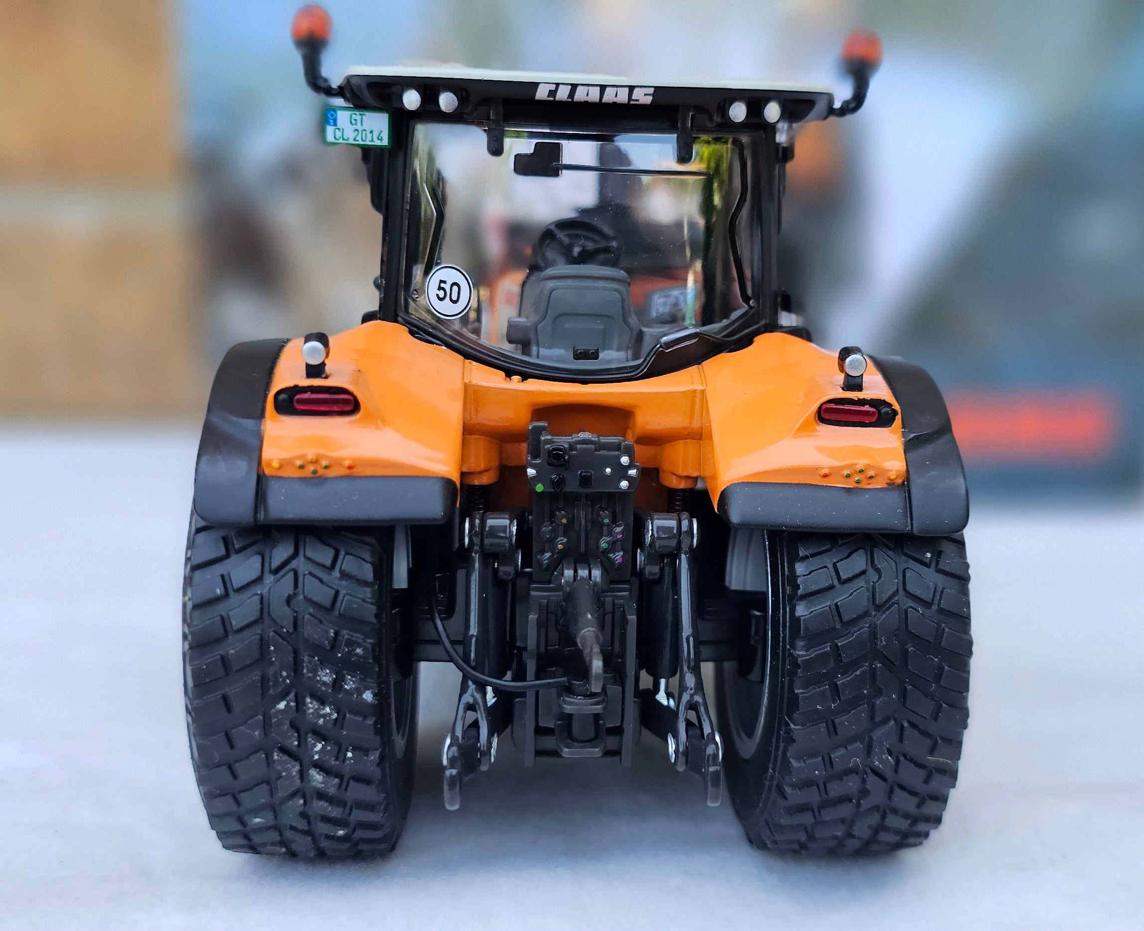Wiking Claas Arion 640 Tractor Limited Edition Orange