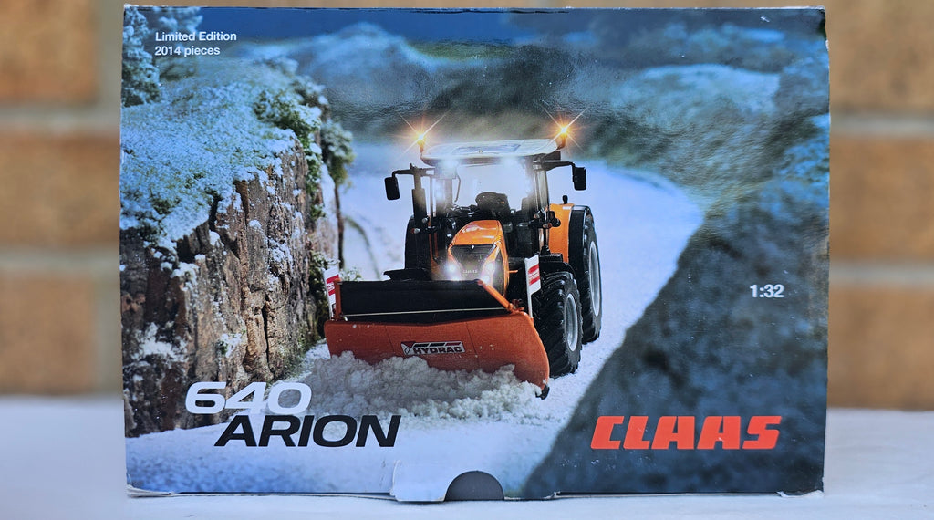 Wiking Claas Arion 640 Tractor Limited Edition Orange