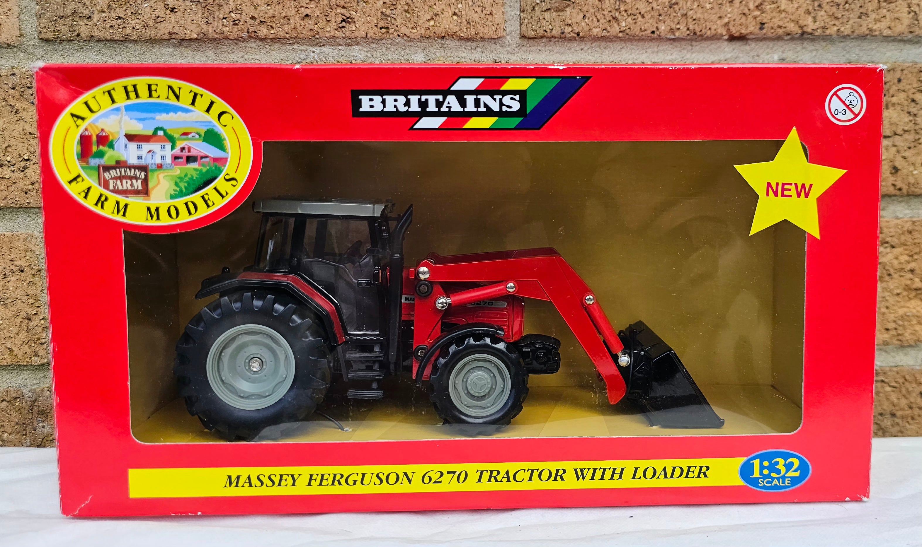 Britains Massey Ferguson Tractor  With Loader 6270