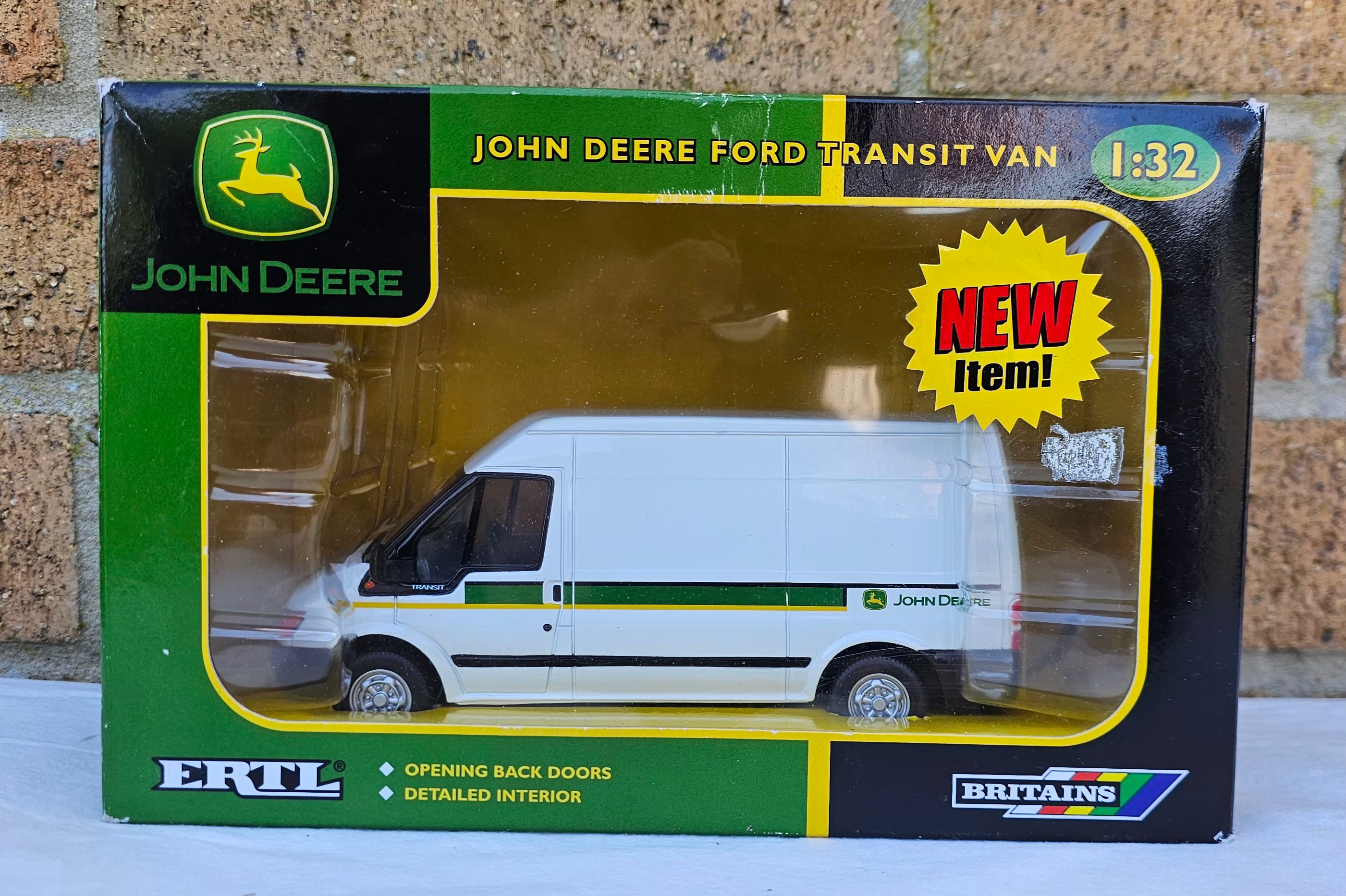 Britains John Deere Ford Transit Van 40882