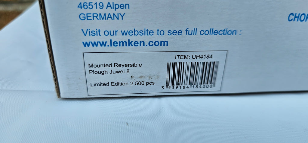 Universal Hobbies Lemken Mounted Reversible Plough Juwel 8 UH4184