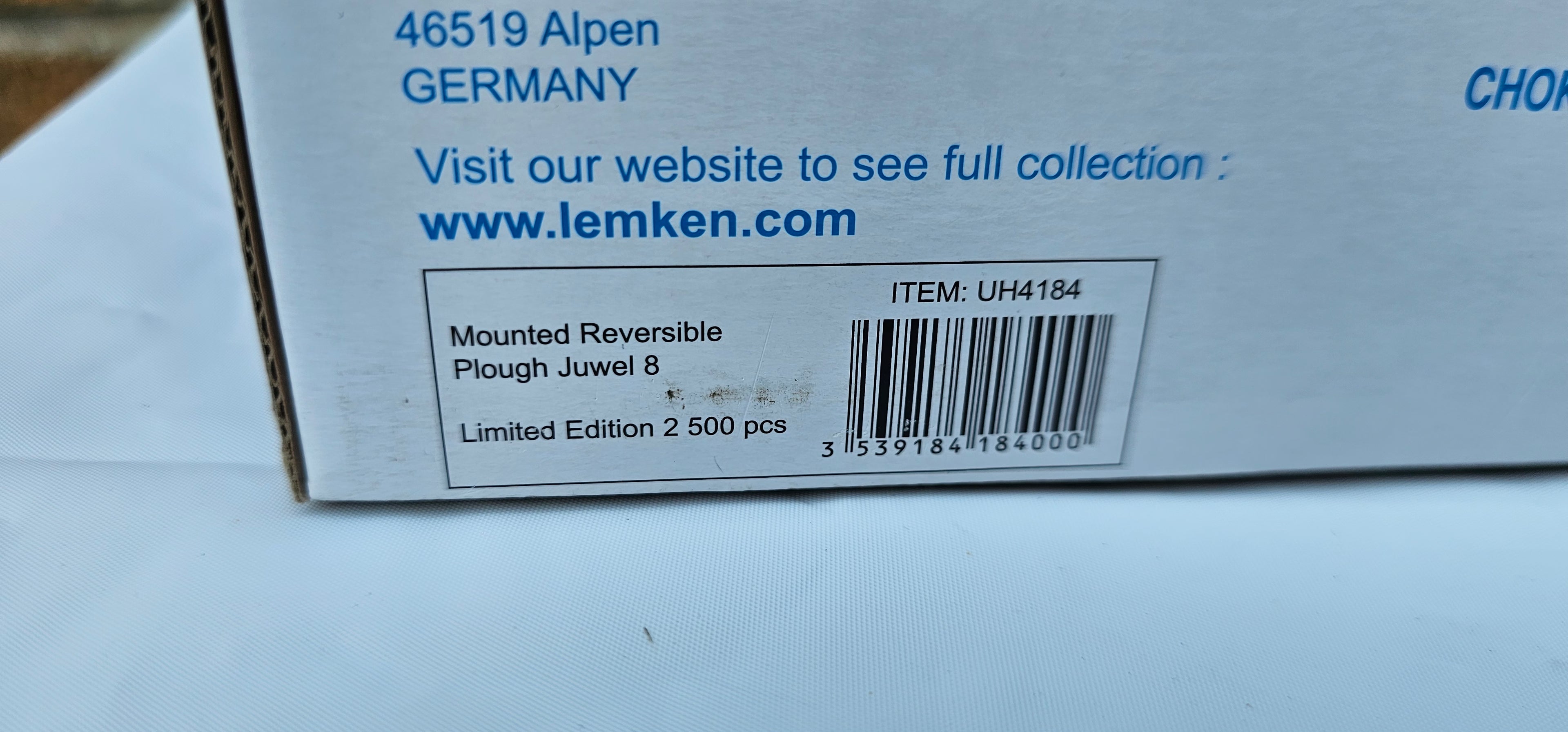 Universal Hobbies Lemken Mounted Reversible Plough Juwel 8 UH4184