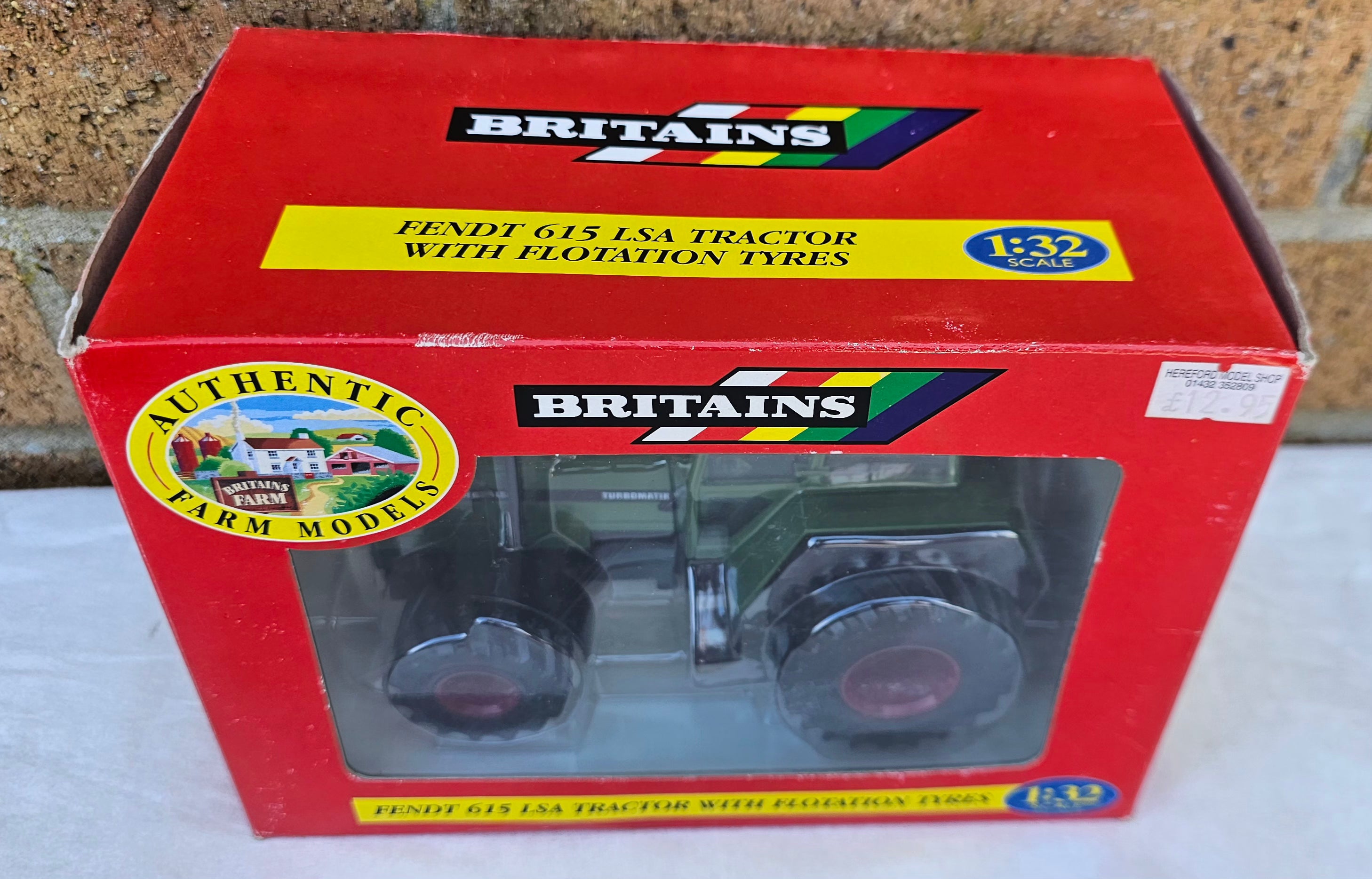 Britains Fendt 615 LSA With Floatation Tyres 9443