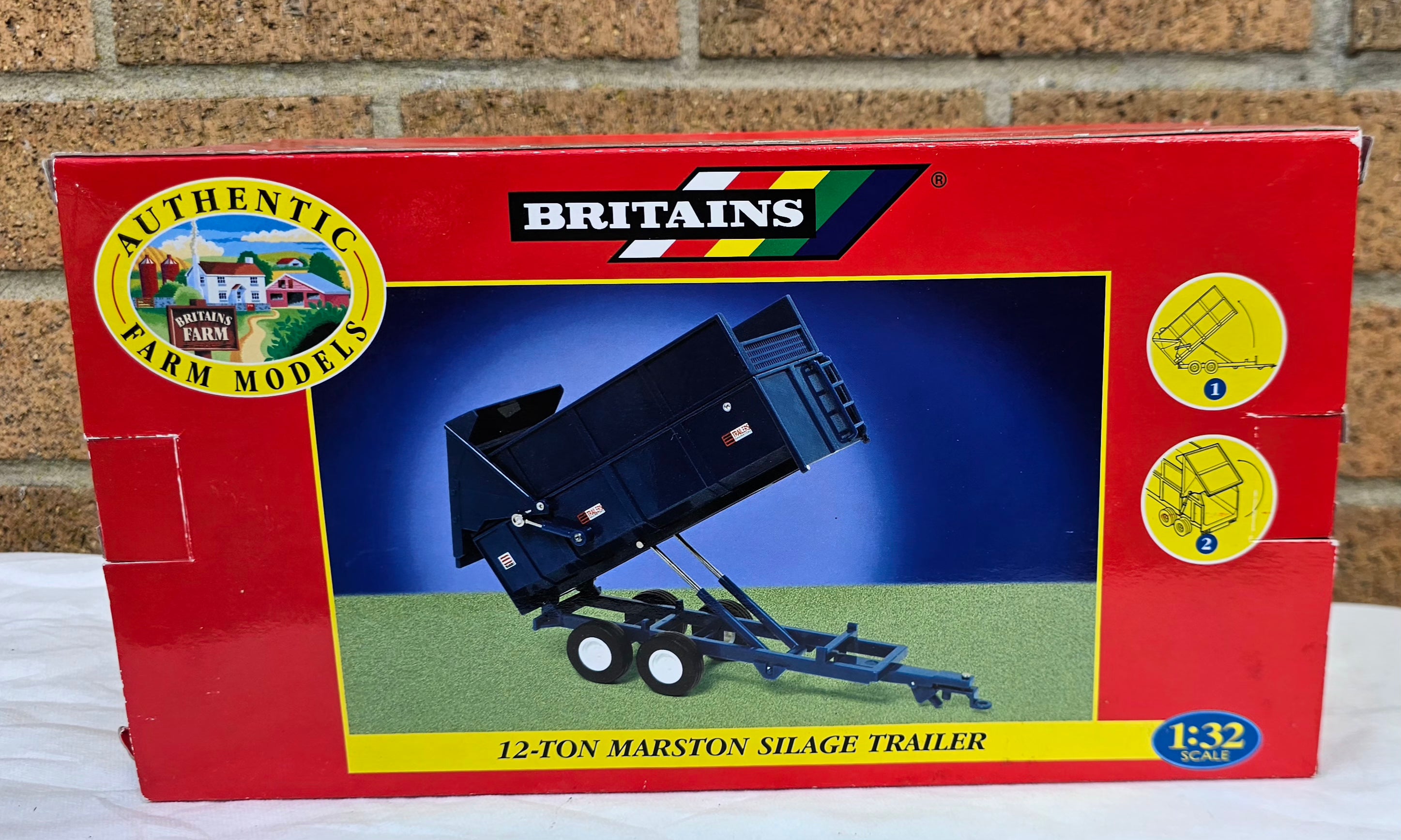 Britains 12 Ton Marston Silage Trailer 40797