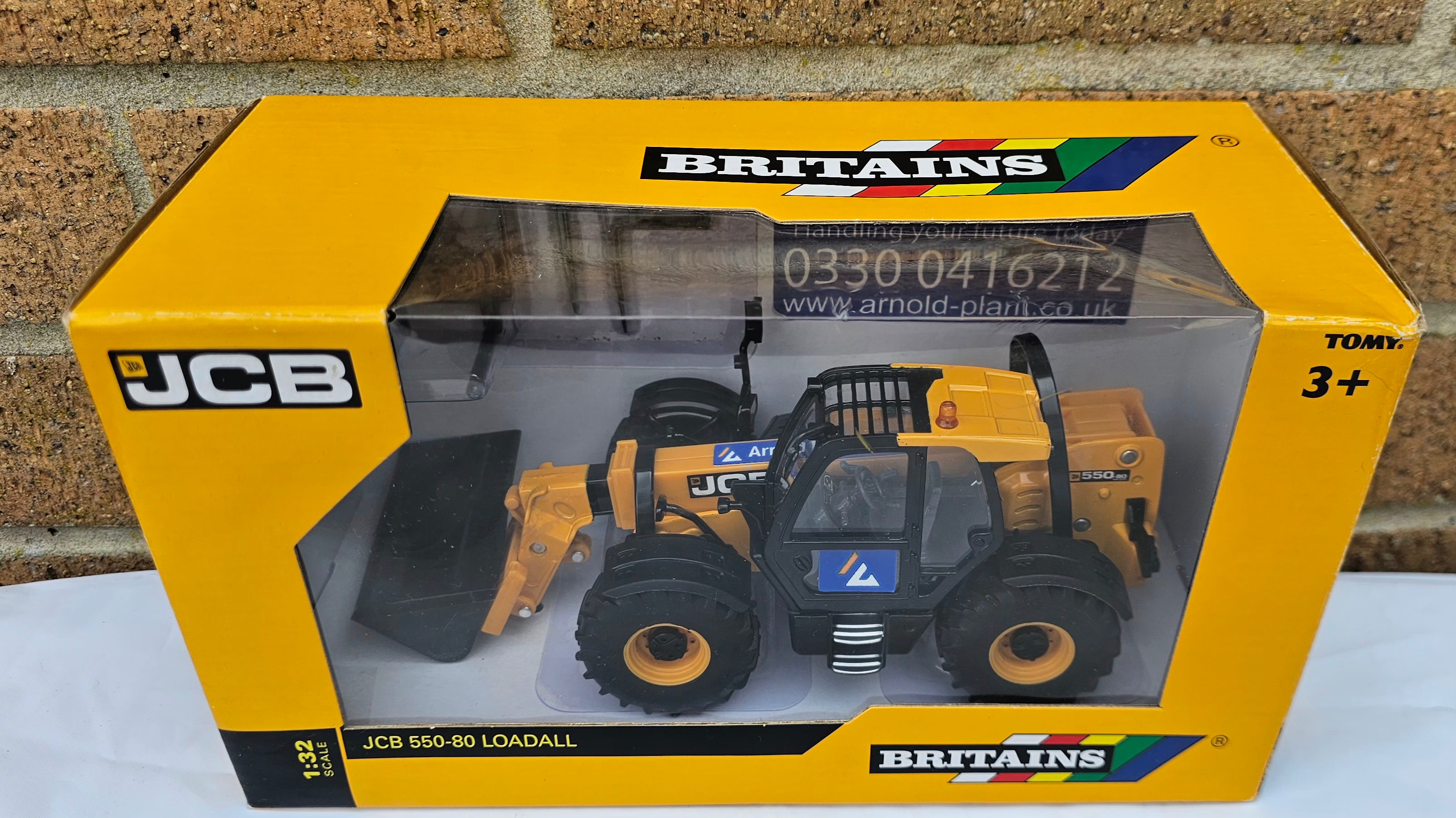 Britains JCB 550-80 Loadall Arnold Plant Hire 42872