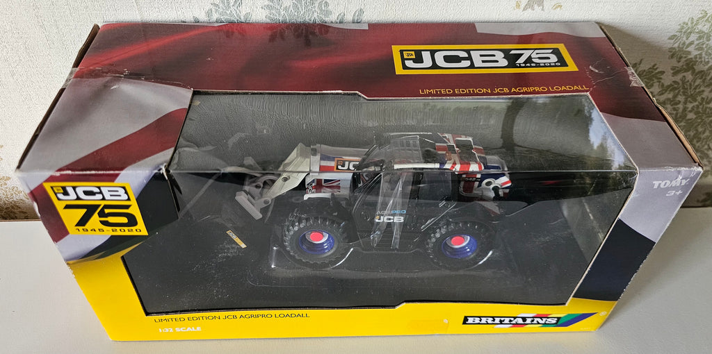 Britains JCB Agripro Loadall Union Jack 43317