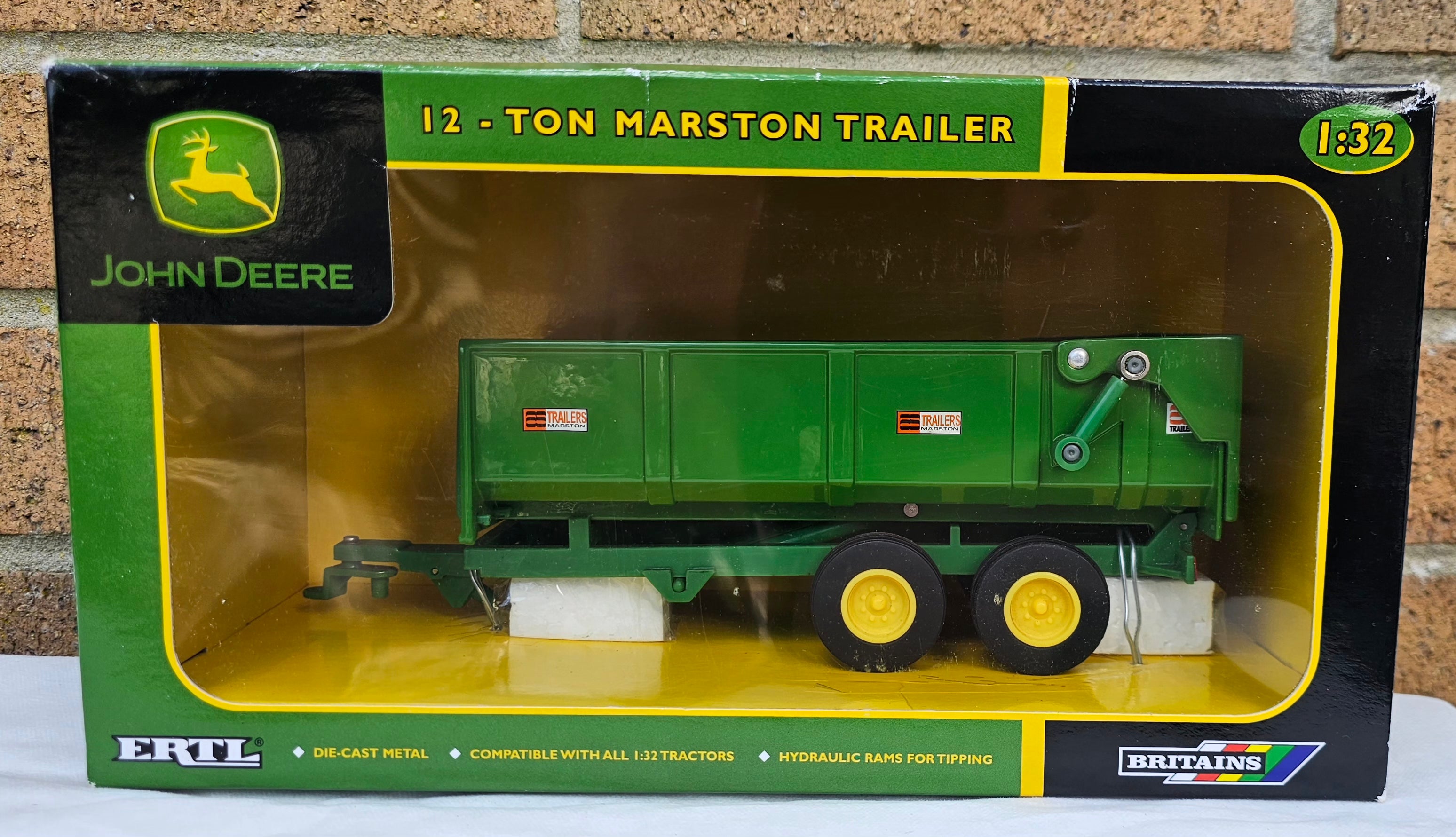 Britains John Deere 12 Ton Marston Trailer 40609