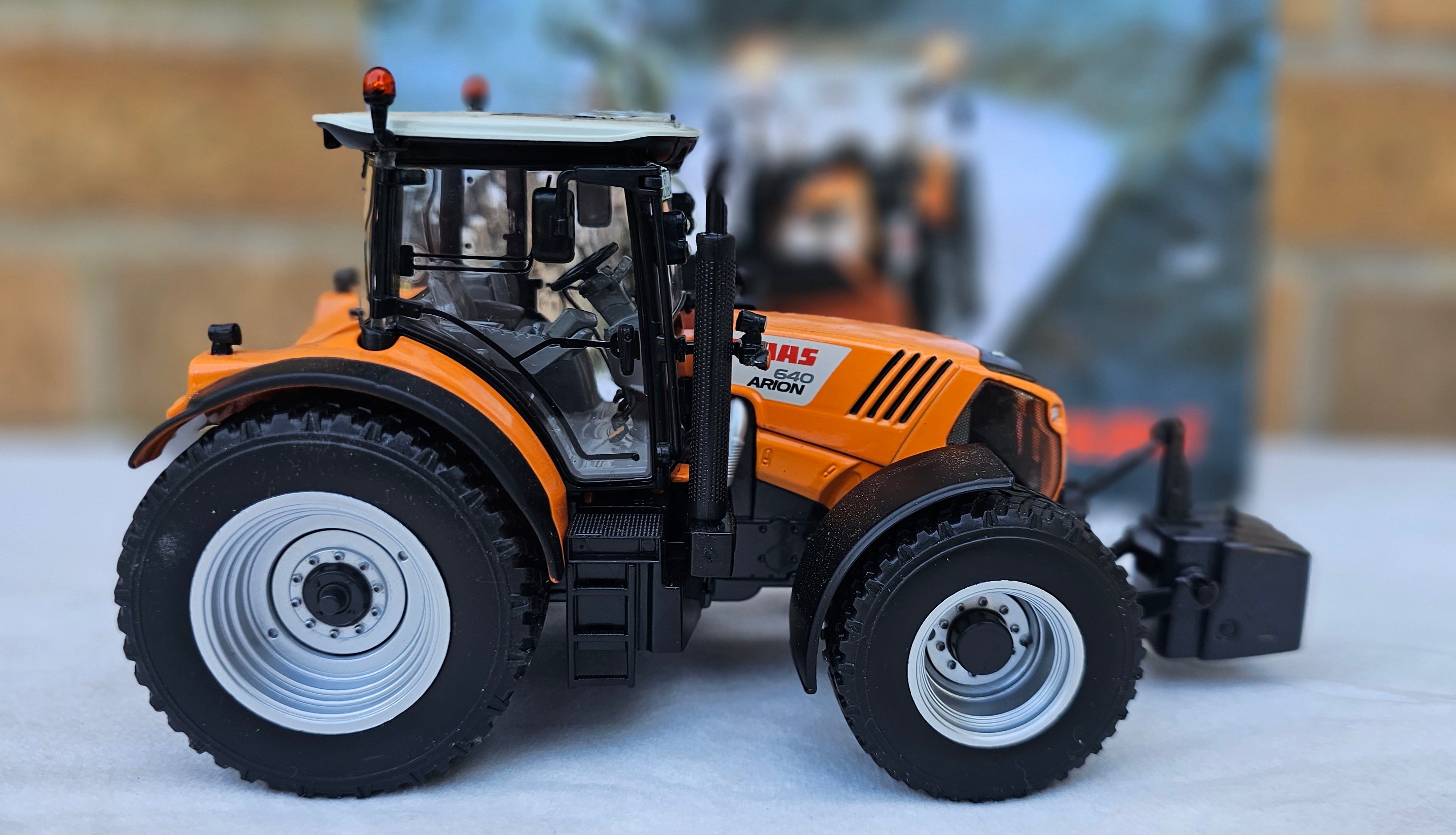 Wiking Claas Arion 640 Tractor Limited Edition Orange