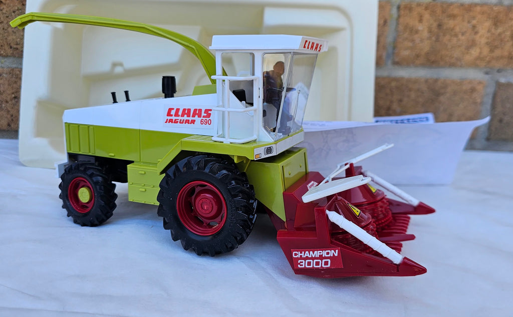 Britains Claas Forage Harvester & Kemper 9586