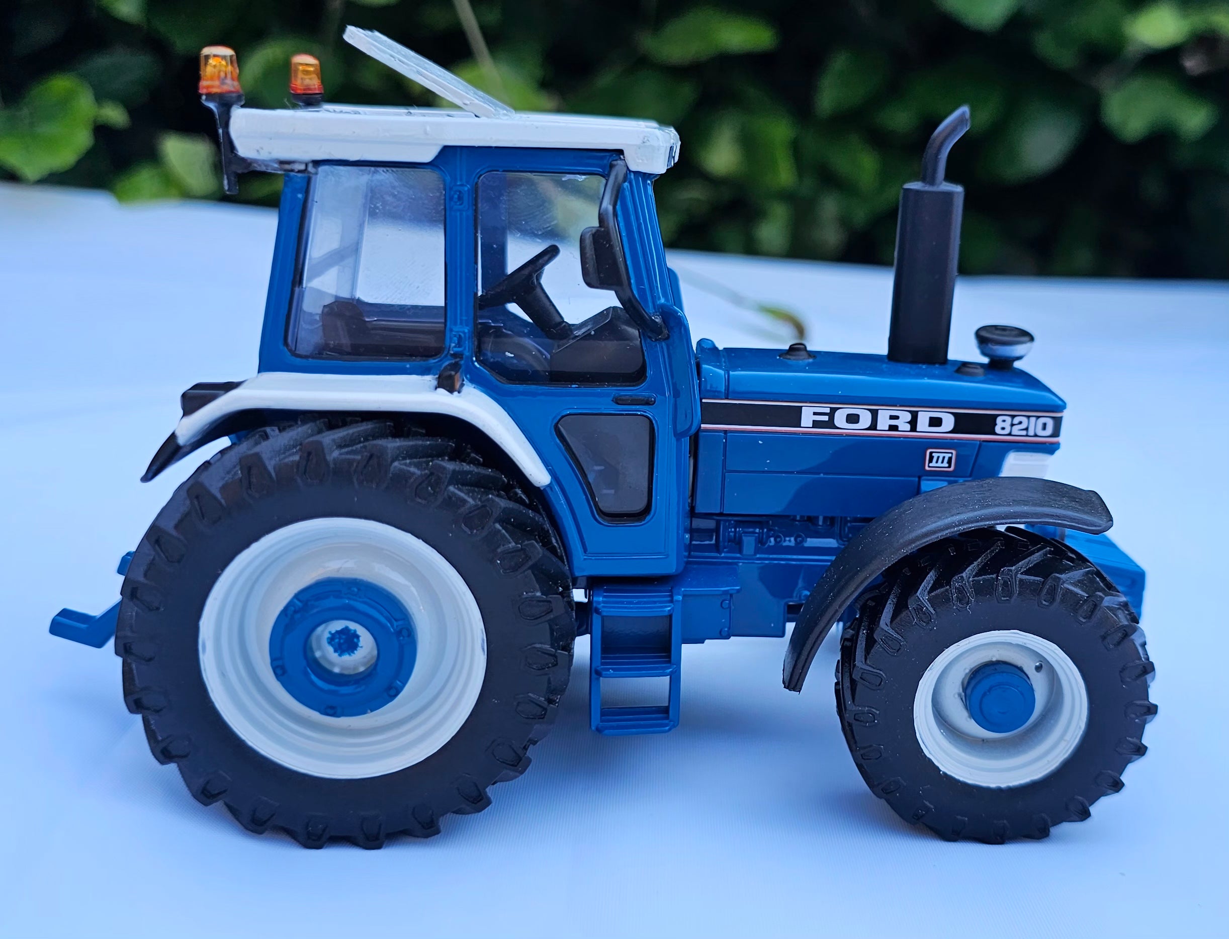A Britains Ford 8210 Tractor Conversion