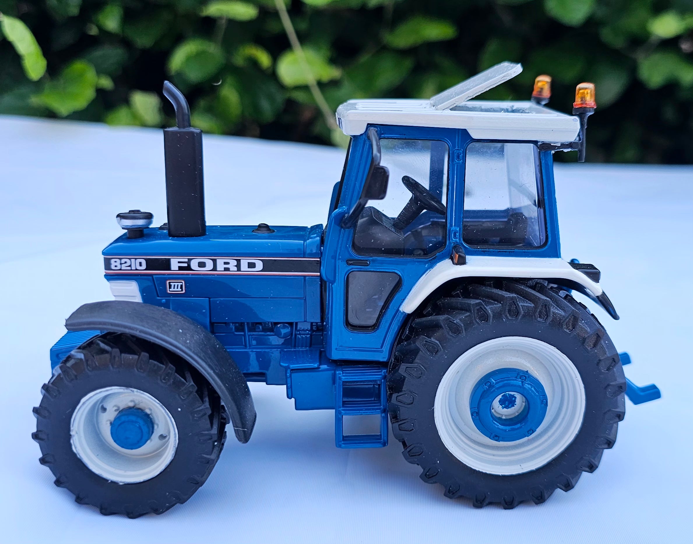 A Britains Ford 8210 Tractor Conversion