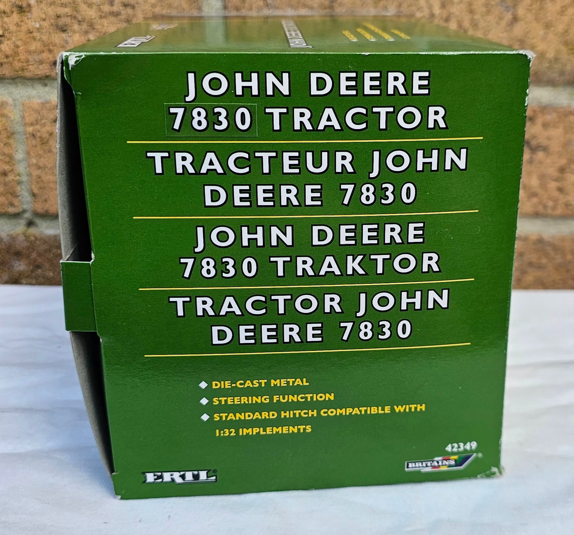 Britains John Deere 7830 Tractor 43349