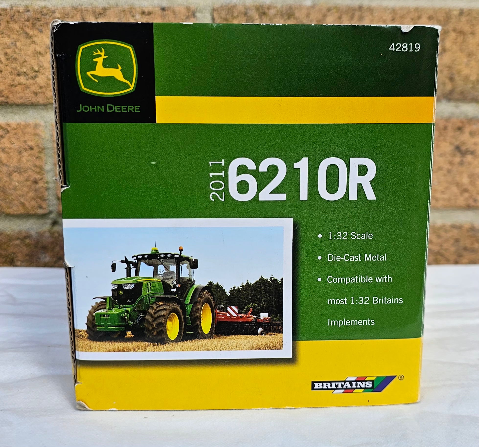 Britains John Deere 6210R Tractor 42819