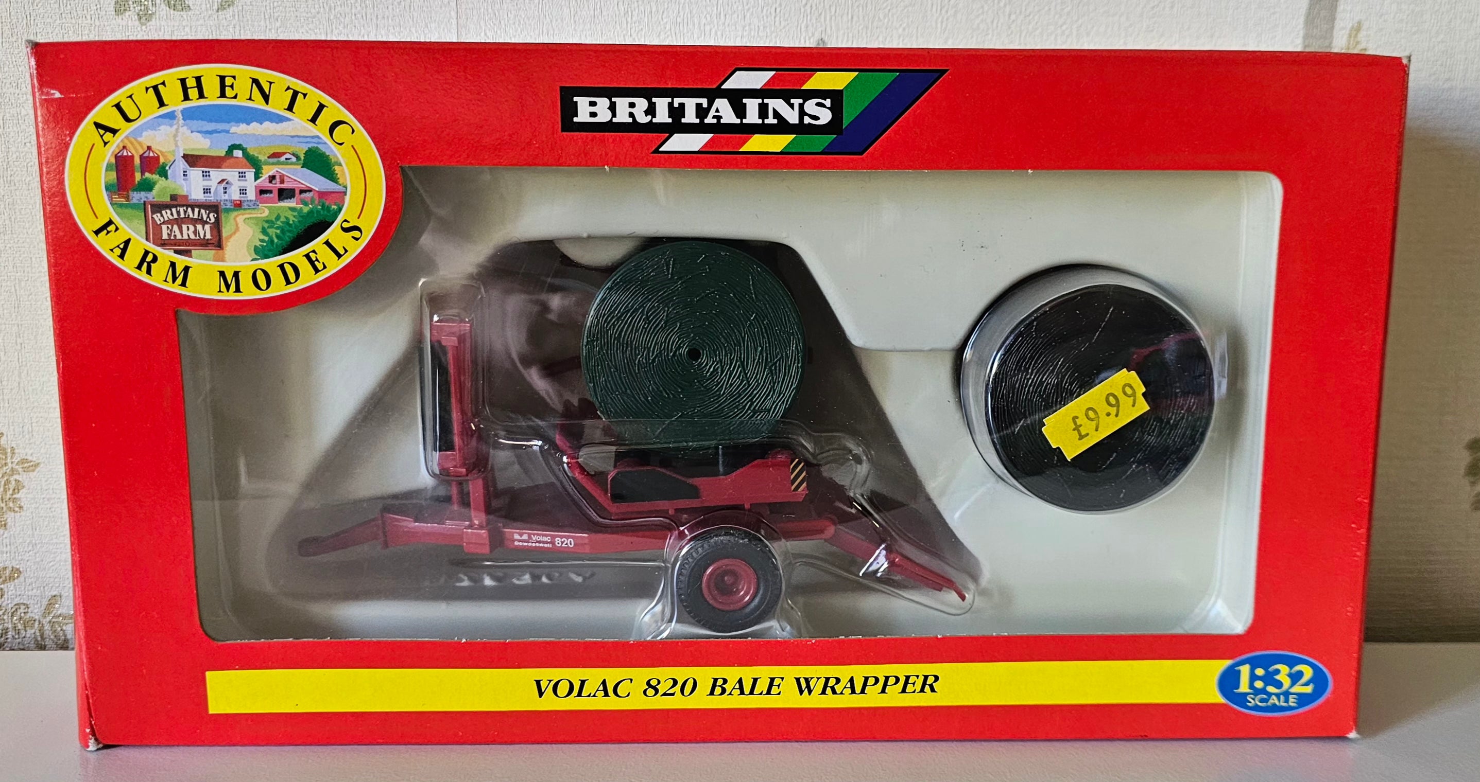 Britains Volac 820 Bale Wrapper 9592