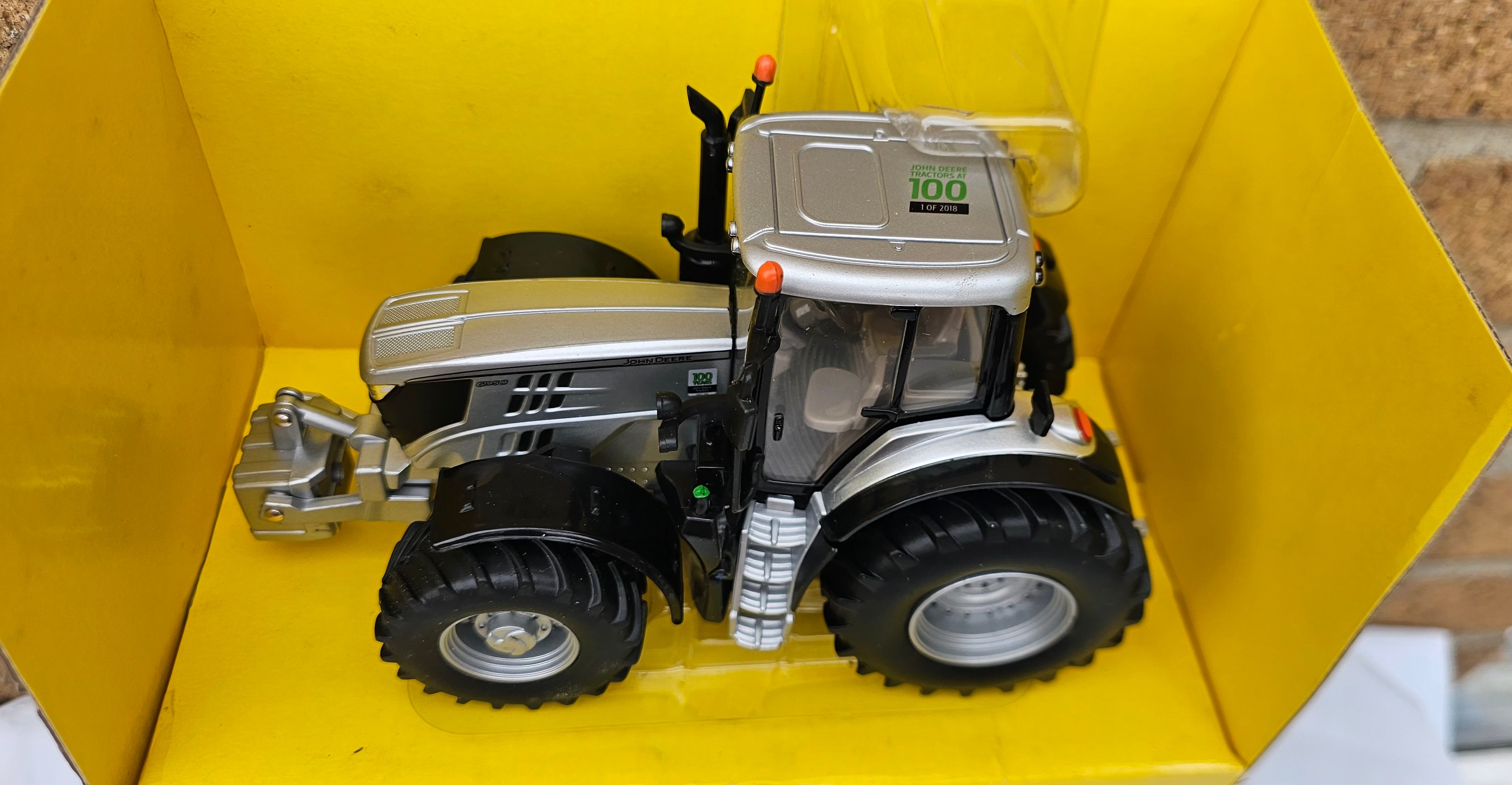 Britains John Deere 6195M Silver Limited Edition 43224