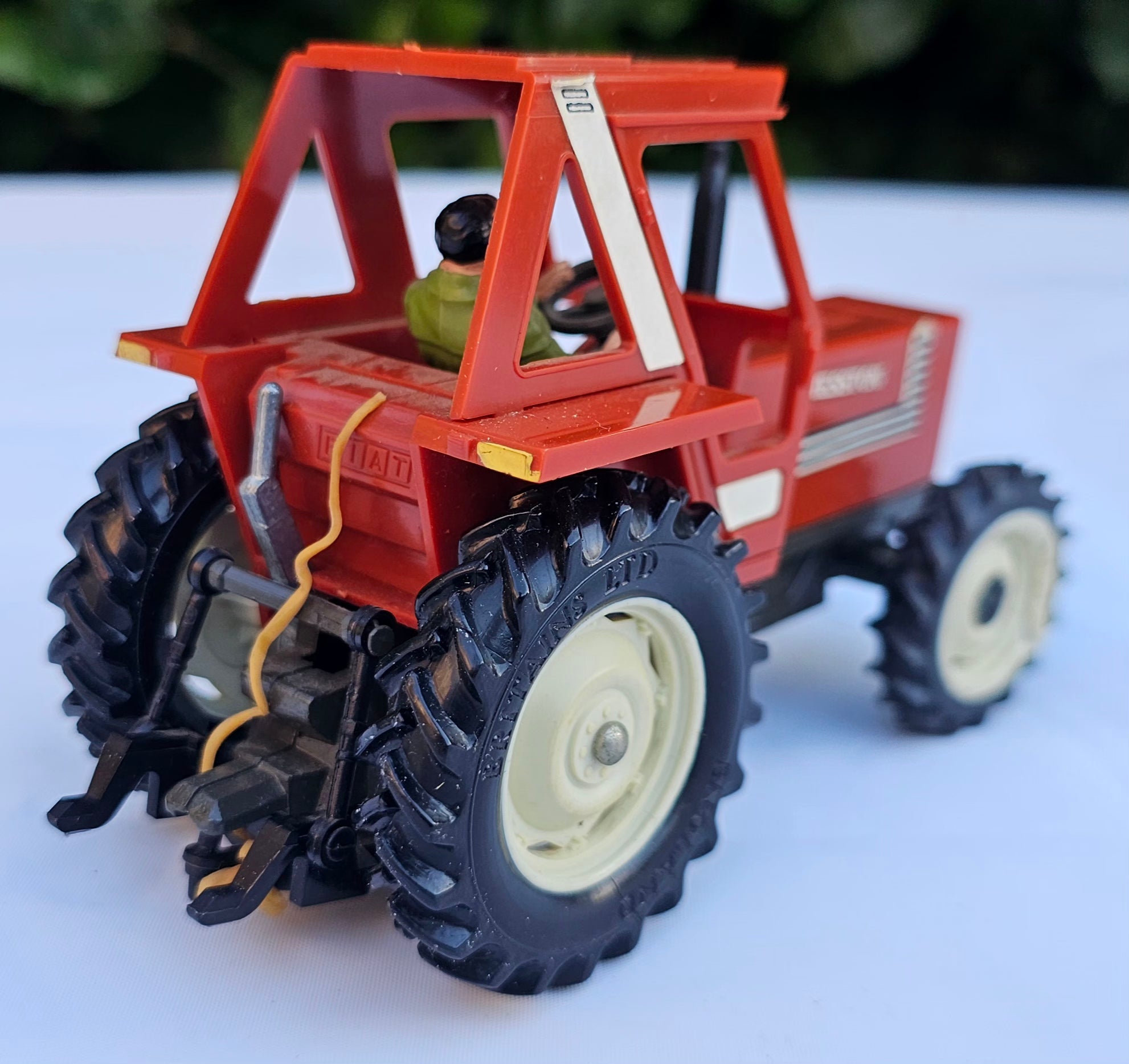 Britains Fiat Hesston Tractor Original Factory Defect