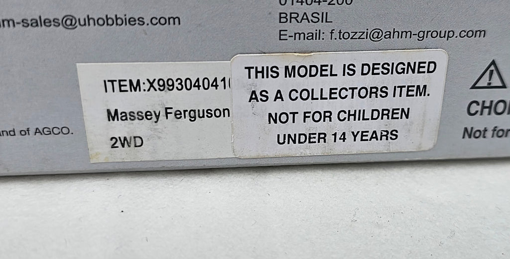 Universal Hobbies Massey Ferguson 2680 2wd Tractor Conversion S.D.Frater