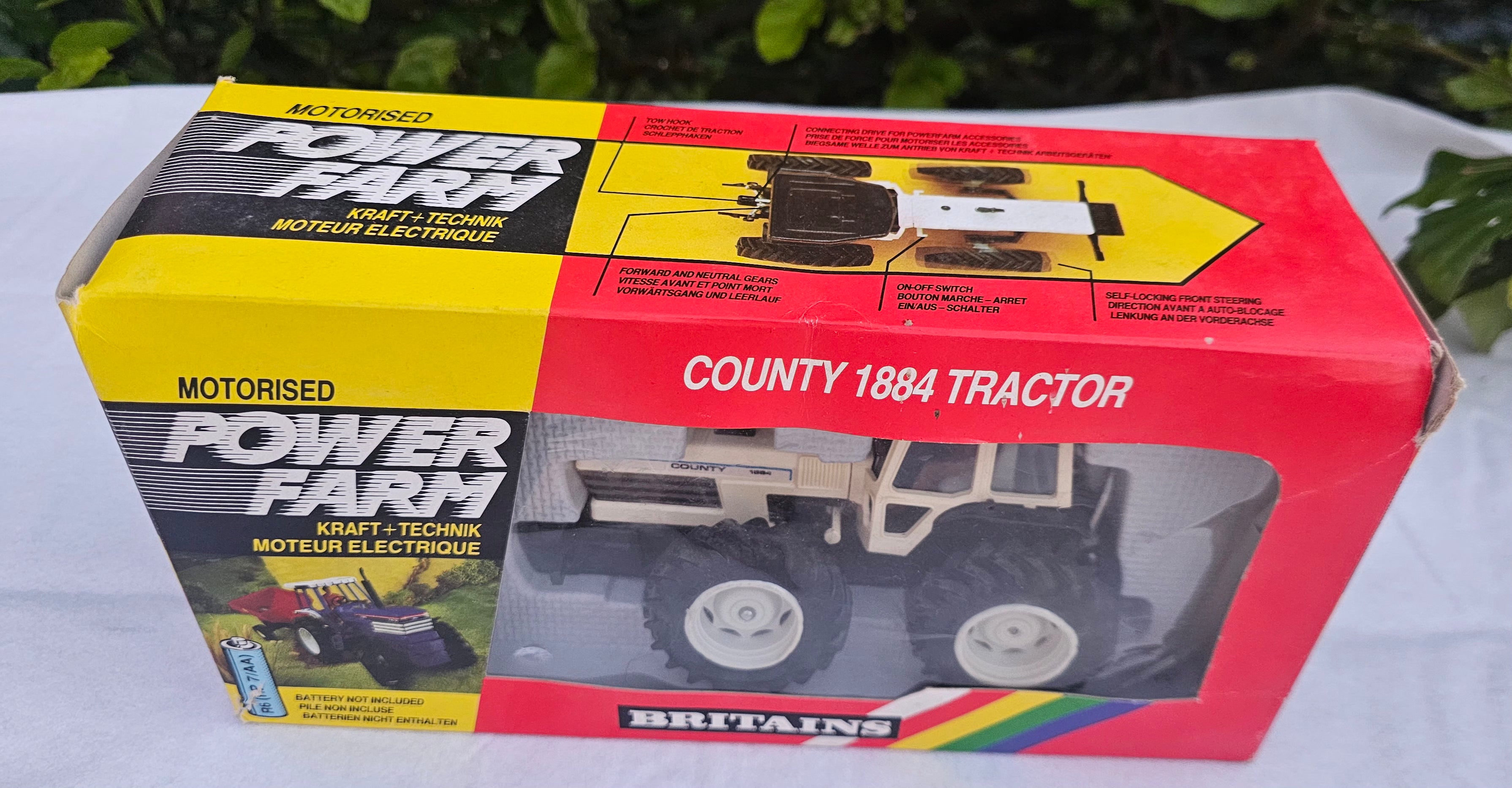 Britains County 1884 Power Farm Tractor 9324
