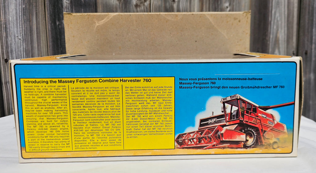 Britains MF Massey Ferguson 760 Combine Harvester 9570