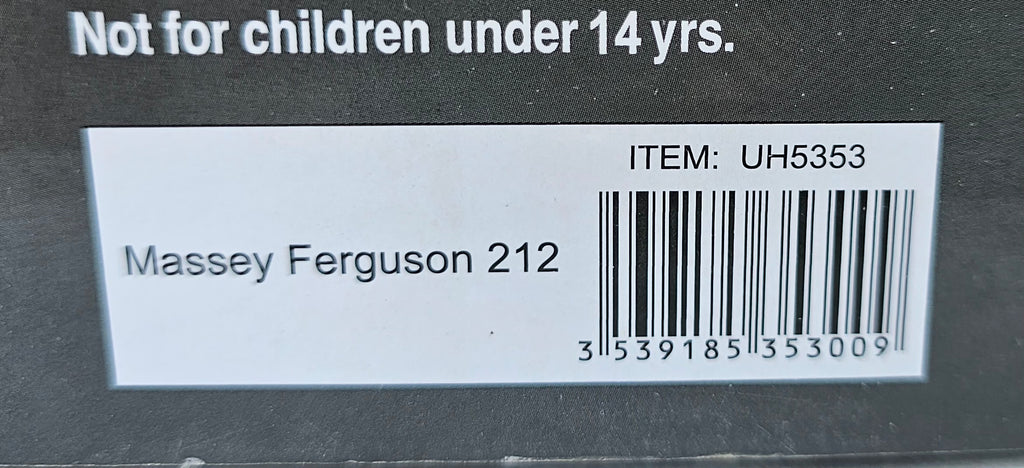 Universal Hobbies Massey Ferguson MF 212 Trailer UH5353