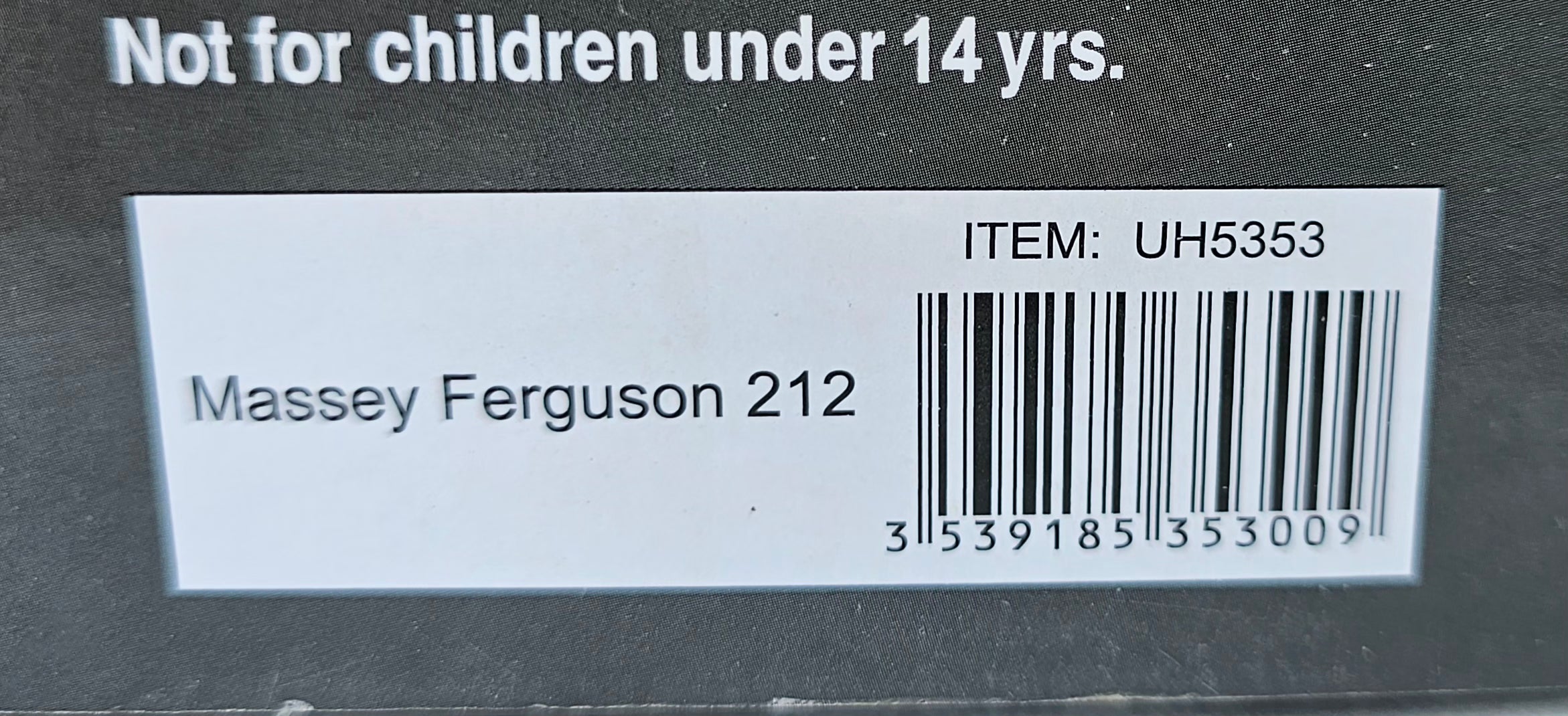 Universal Hobbies Massey Ferguson MF 212 Trailer UH5353