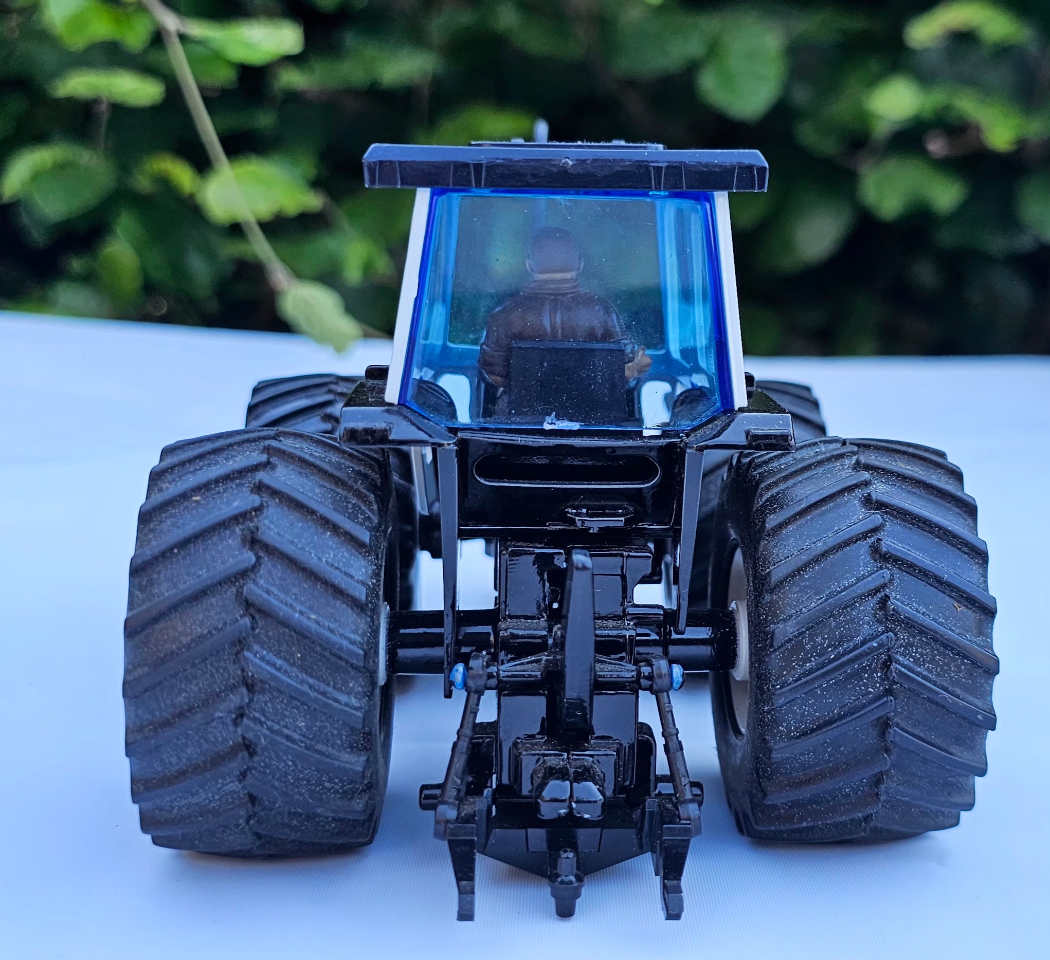 Britains County 1884 Tractor On Floatation Wheels Conversion