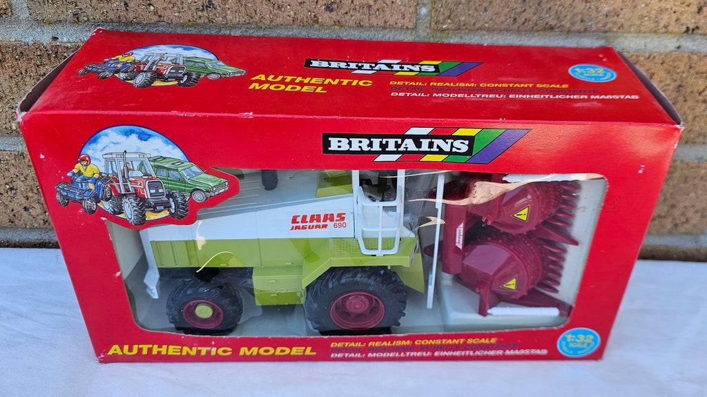 Britains Claas Forage Harvester & Kemper 9586