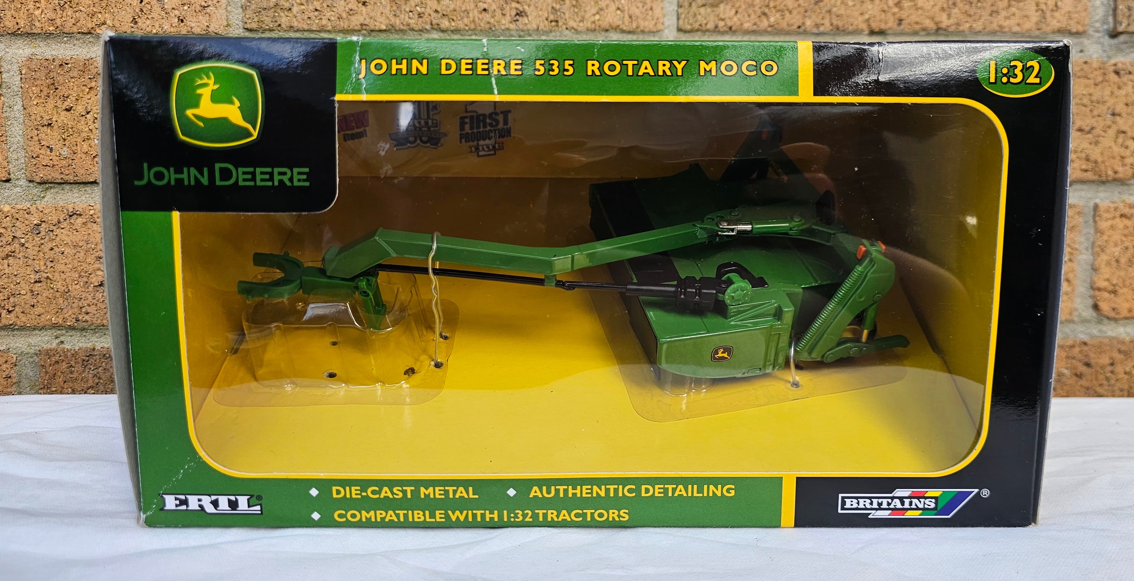 Britains John Deere 535 Rotary Moco 15312