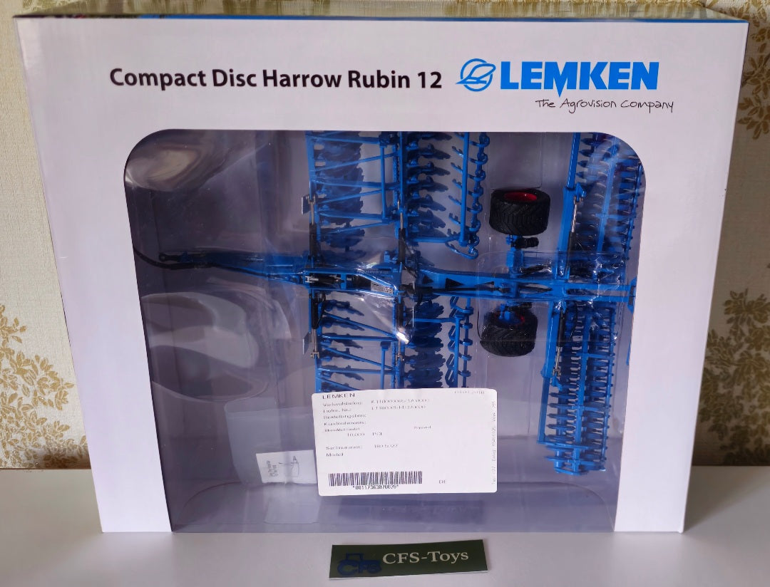 ROS LEMKEN DISC HARROW RUBIN 12