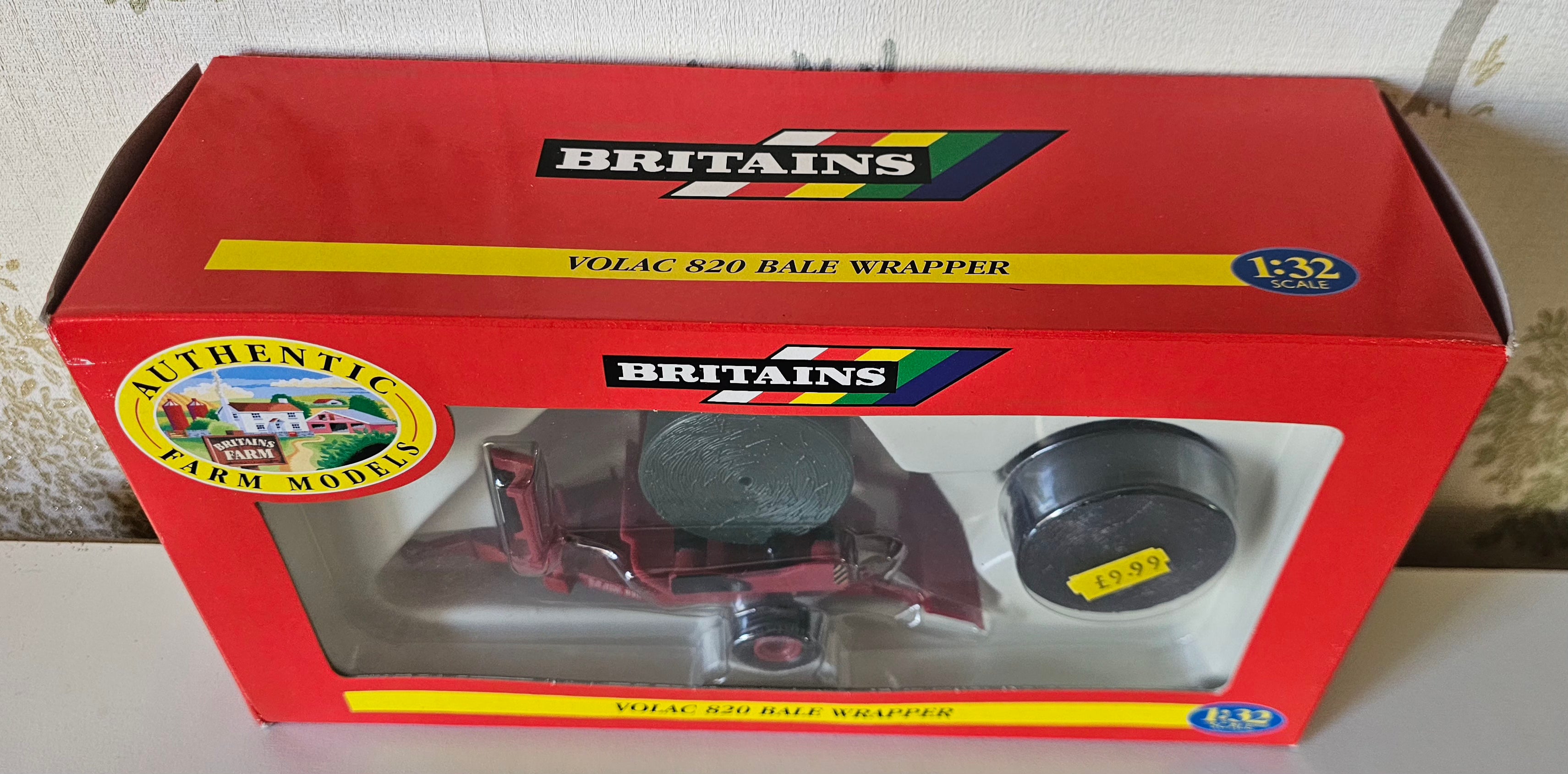 Britains Volac 820 Bale Wrapper 9592