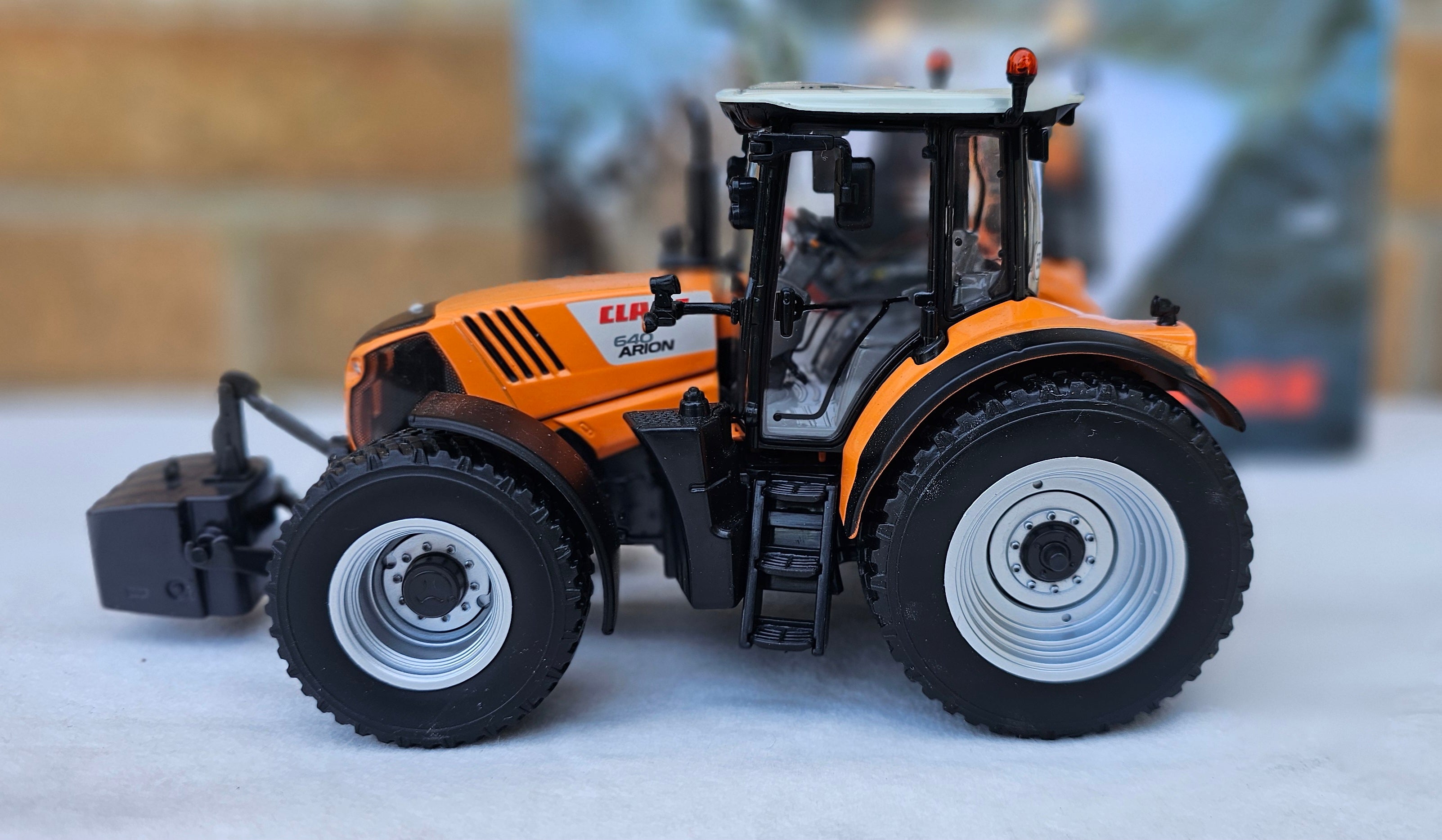 Wiking Claas Arion 640 Tractor Limited Edition Orange