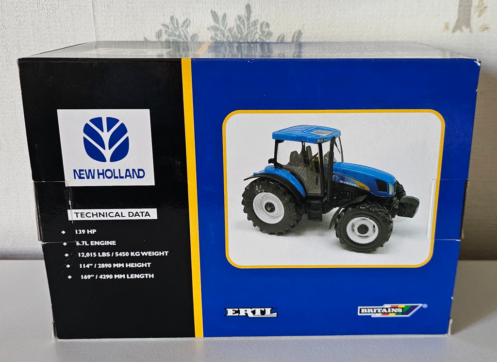 Britains New Holland T6070 Tractor Dealer Box 13729