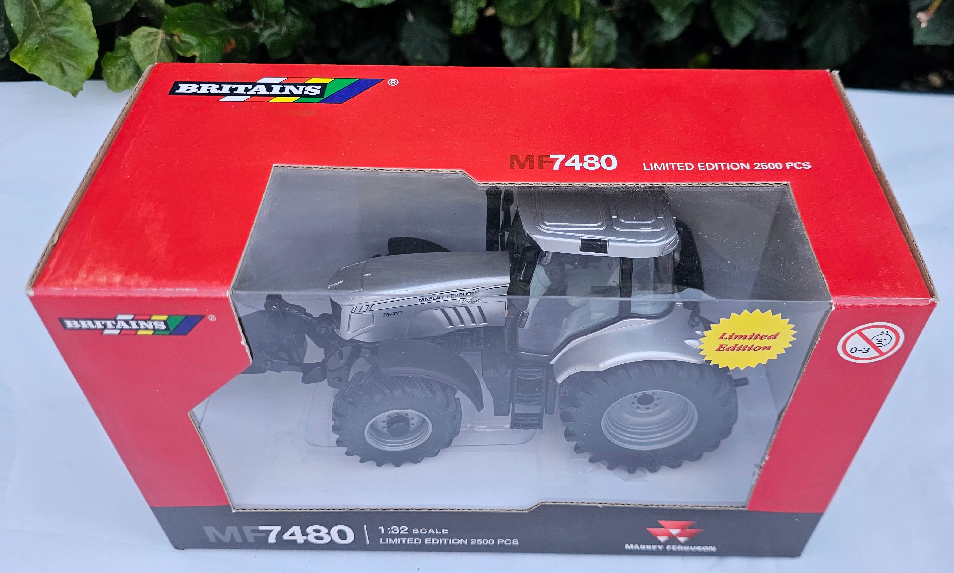 Britains Massey Ferguson MF 7480 Silver Limited Edition