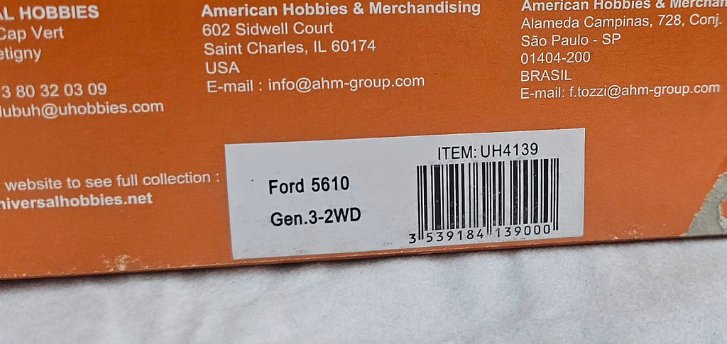 Universal Hobbies Ford 5610 Tractor 2WD Gen 3 UH4139