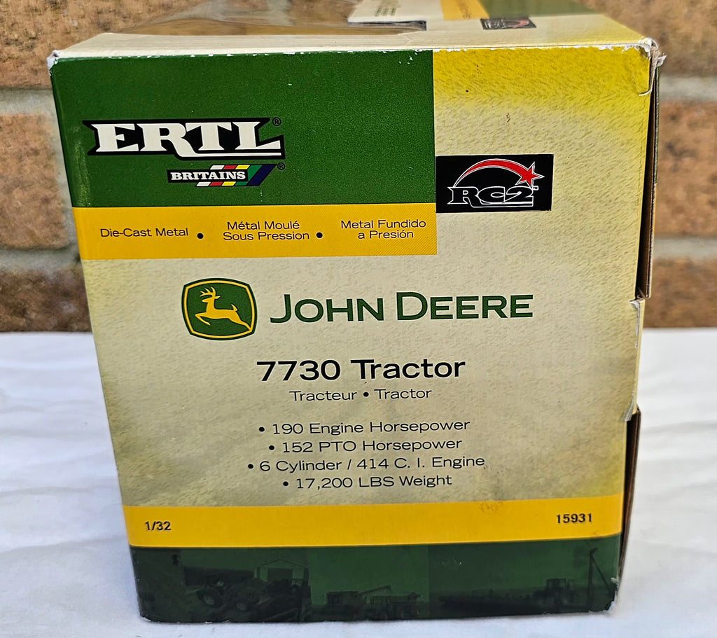 Britains Ertl John Deere 7730 Tractor 15931