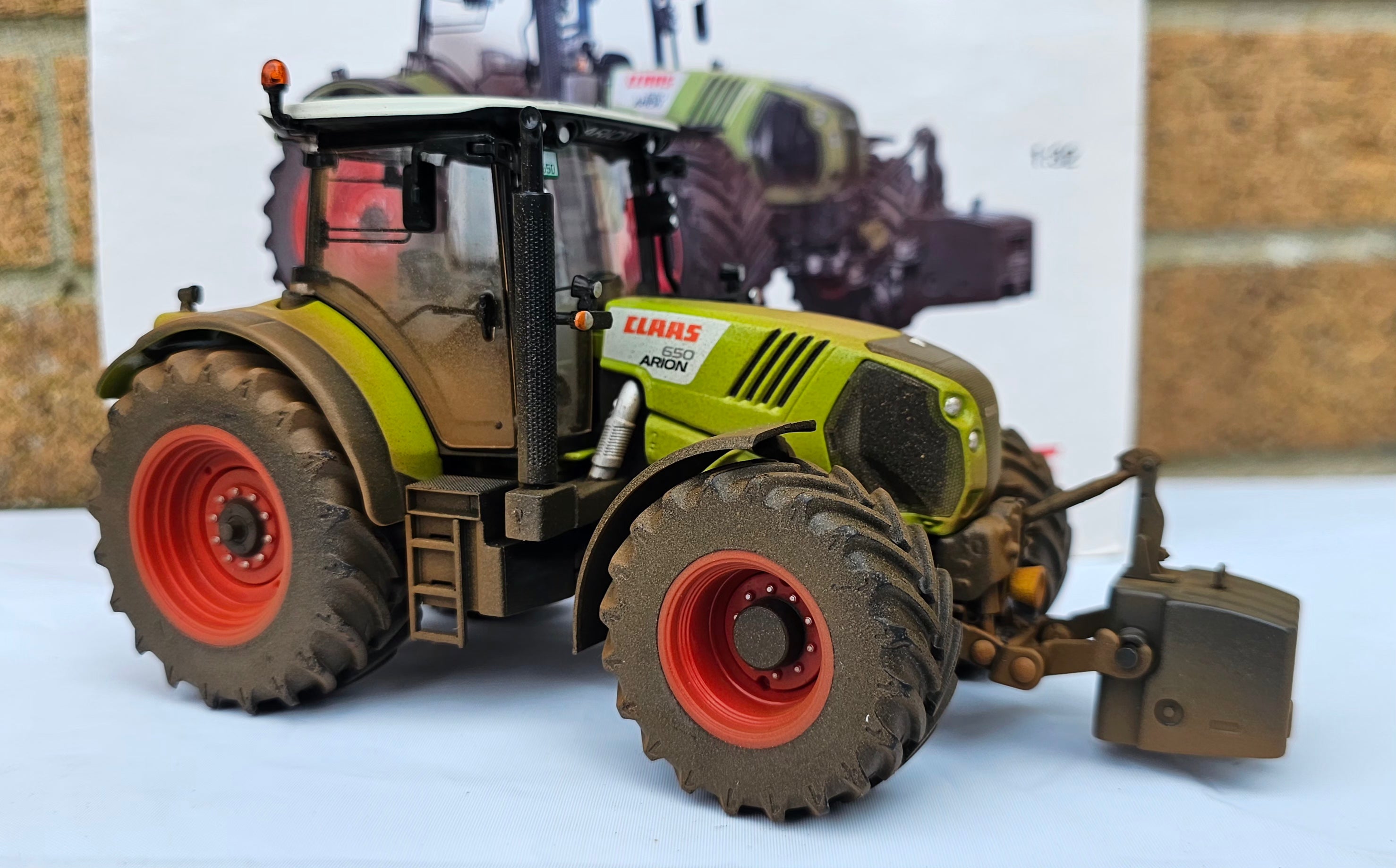 Wiking Claas Arion 650 Tractor Weathered Limited Edition