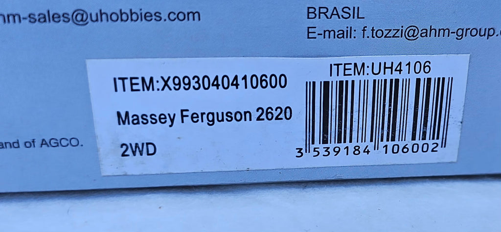 Universal Hobbies Massey Ferguson 2620 Tractor 2WD UH4106