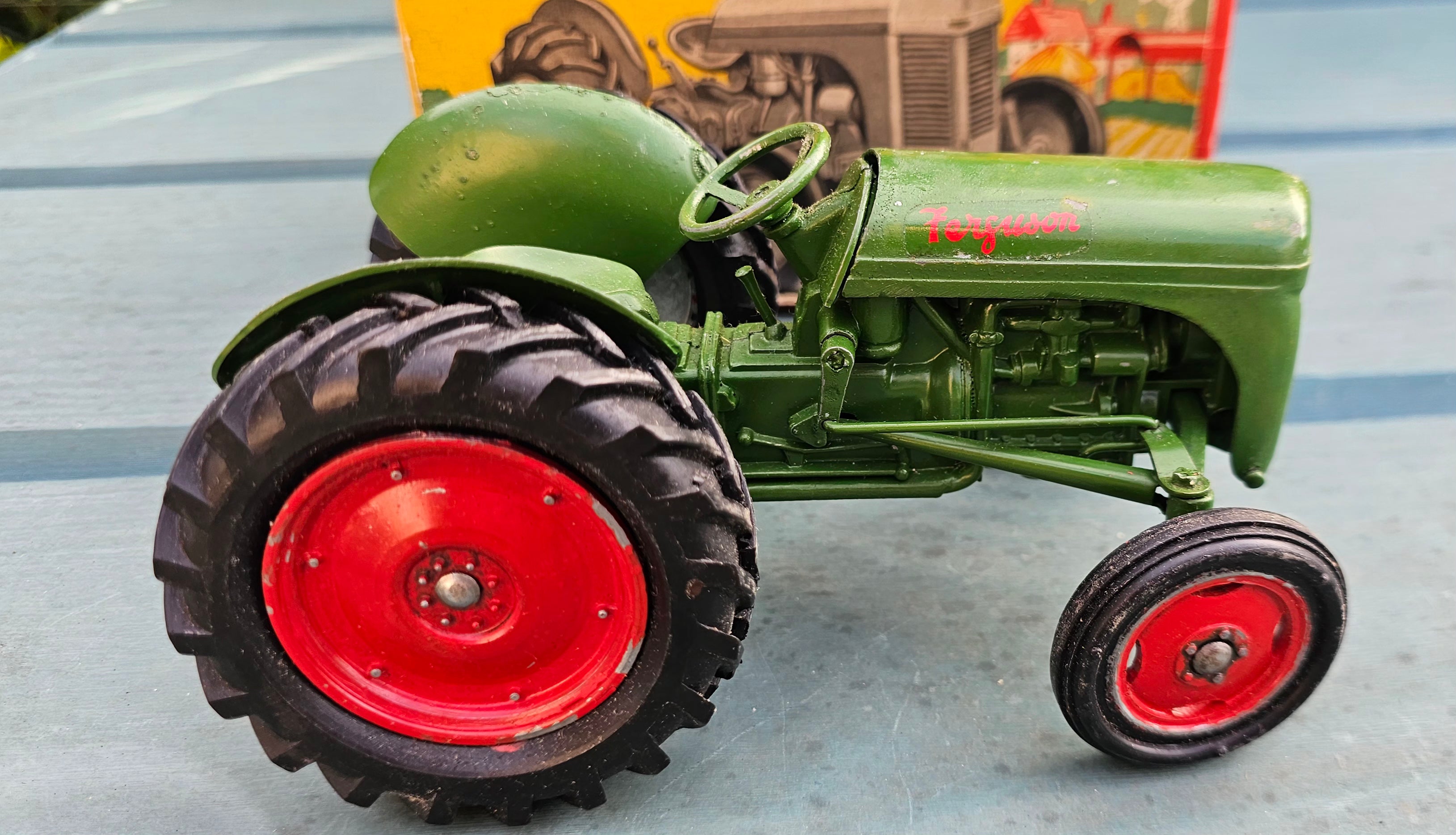 Chad Valley Ferguson Tractor Green