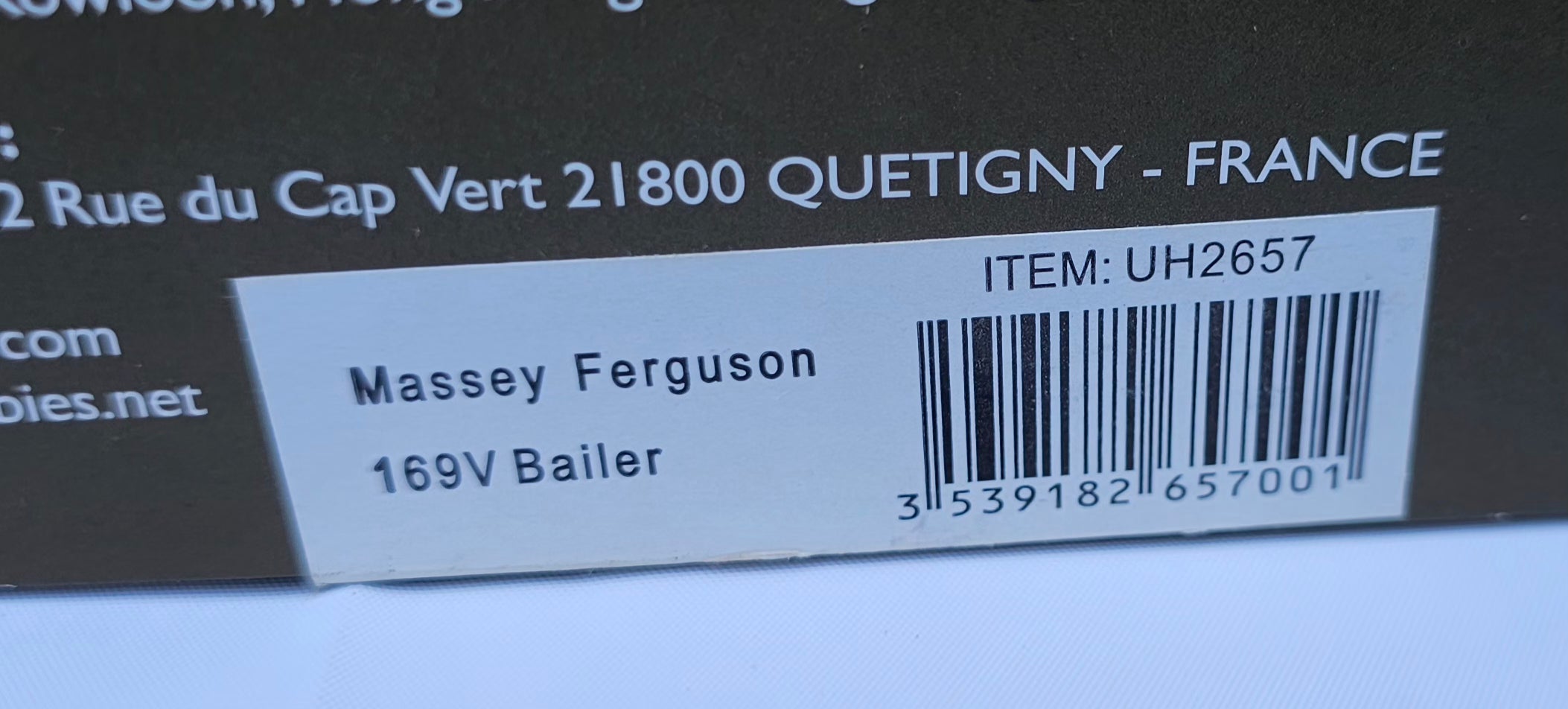 Universal Hobbies Massey Ferguson MF 169V UH2657