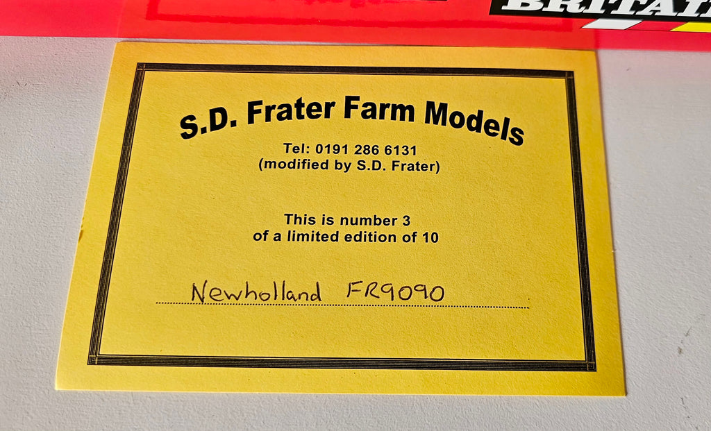 Britains New Holland FR9090 Forage Harvester S.D.Frater 42408
