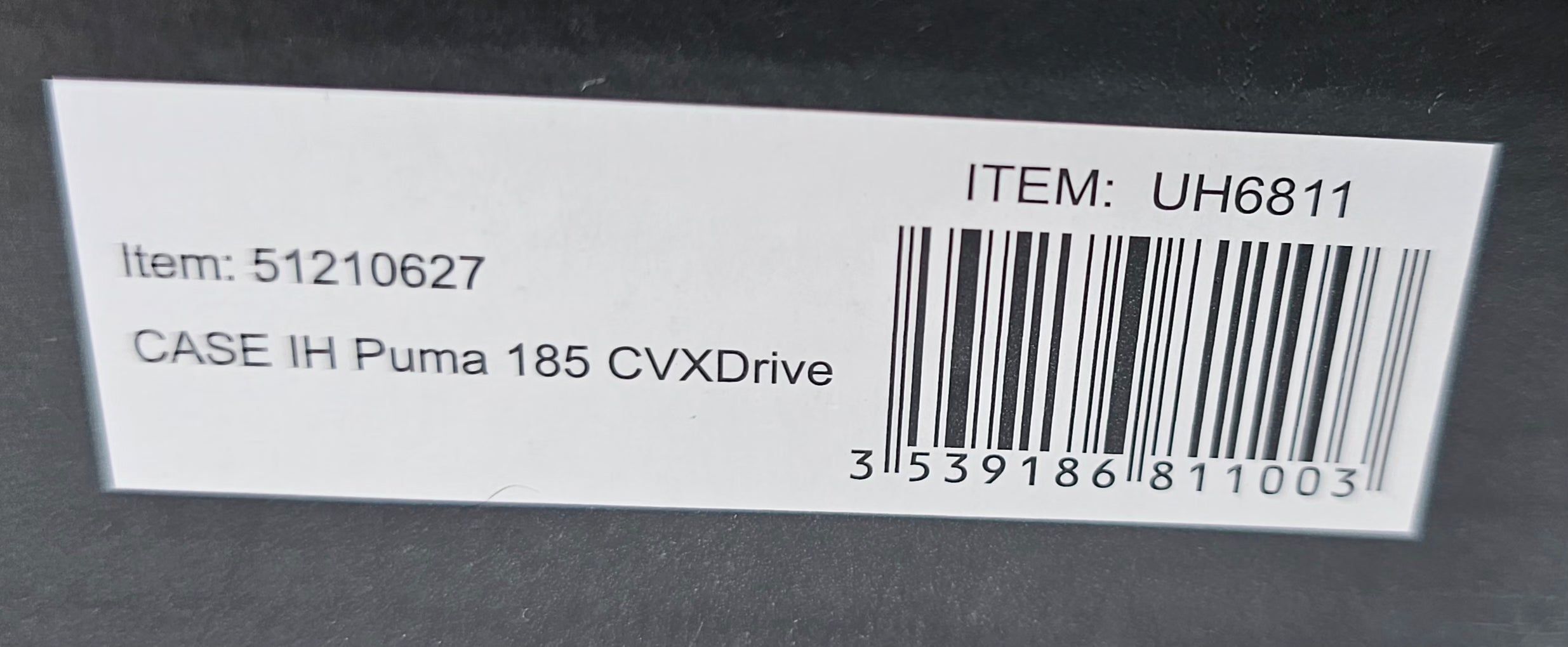 Universal Hobbies Case Puma 185 CVXDrive Tractor UH6811