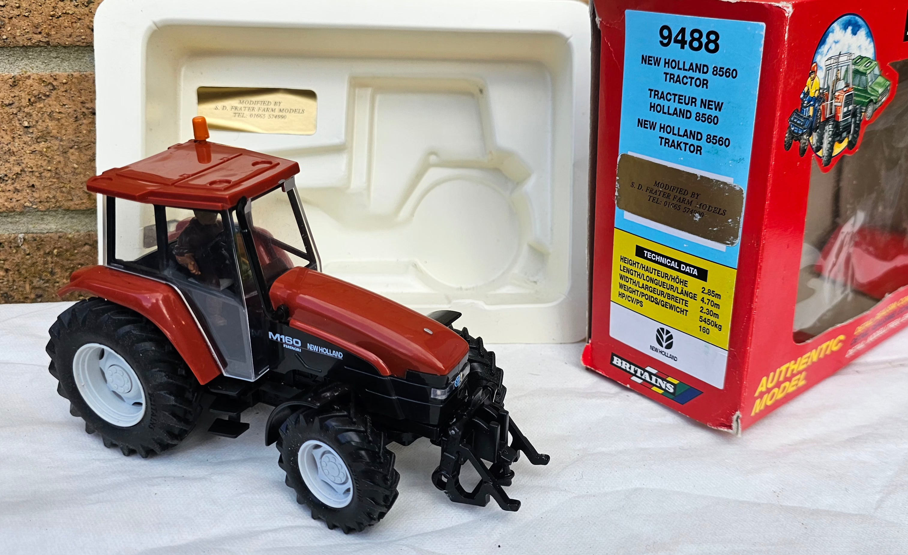Britains New Holland M160 Tractor S.D.Frater Conversion