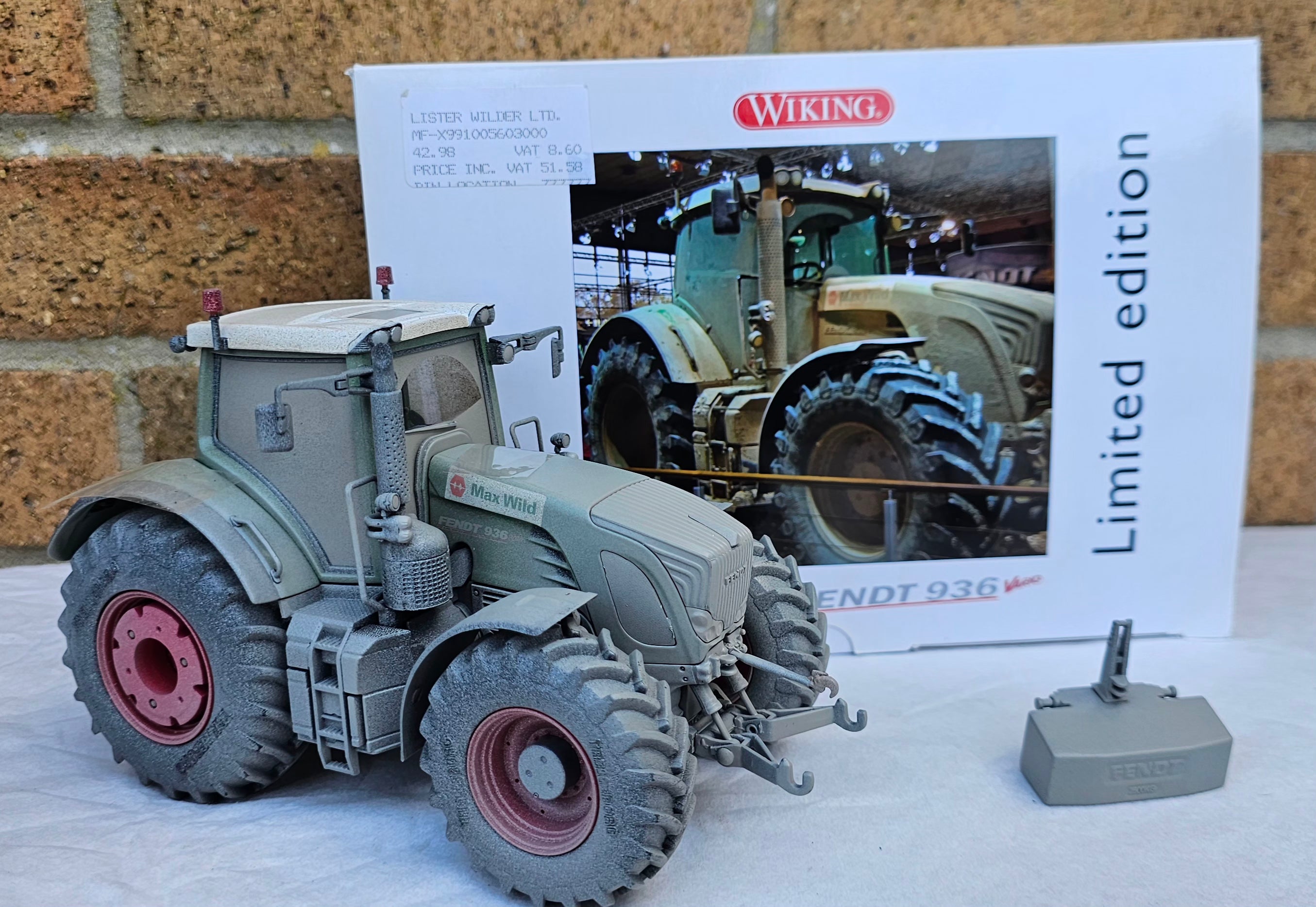 Wiking Fendt 936 Vario Max Wild Weathered Limited Edition