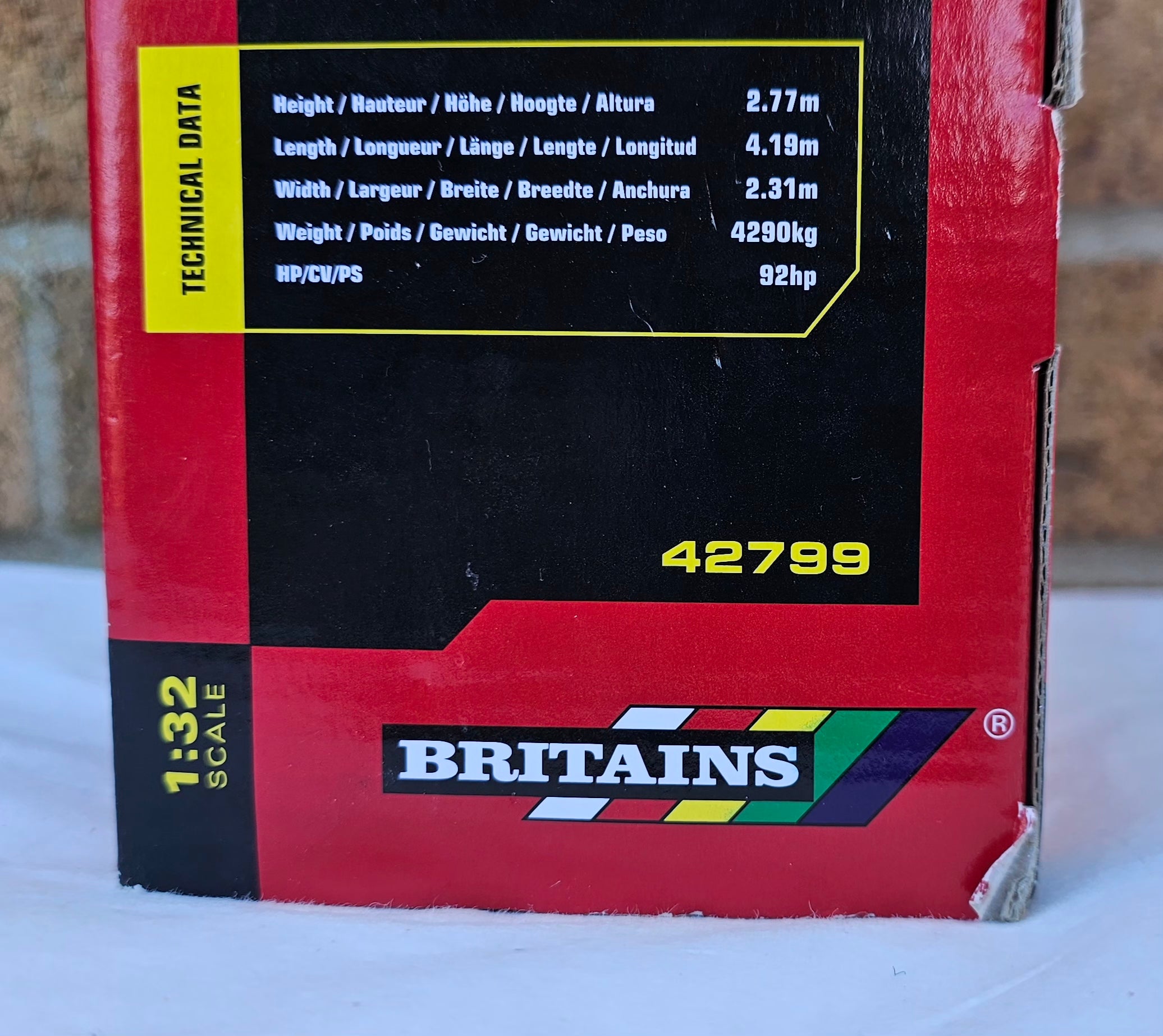 Britains International 1056 XL 2WD Tractor Farm Toys Forum 42799