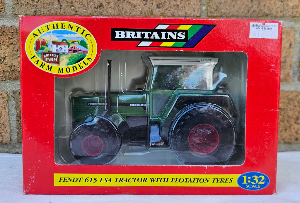 Britains Fendt 615 LSA With Floatation Tyres 9443