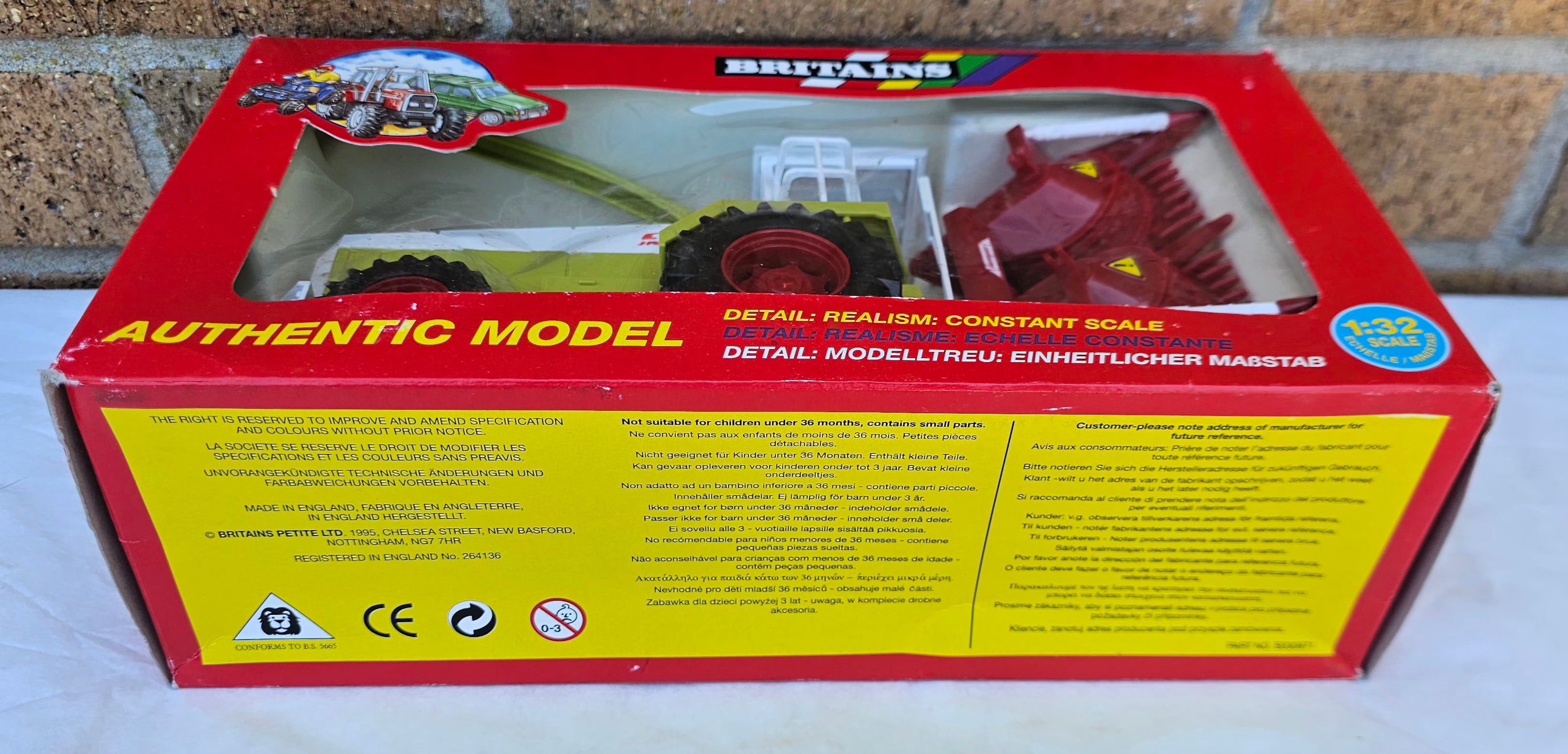 Britains Claas Forage Harvester & Kemper 9586