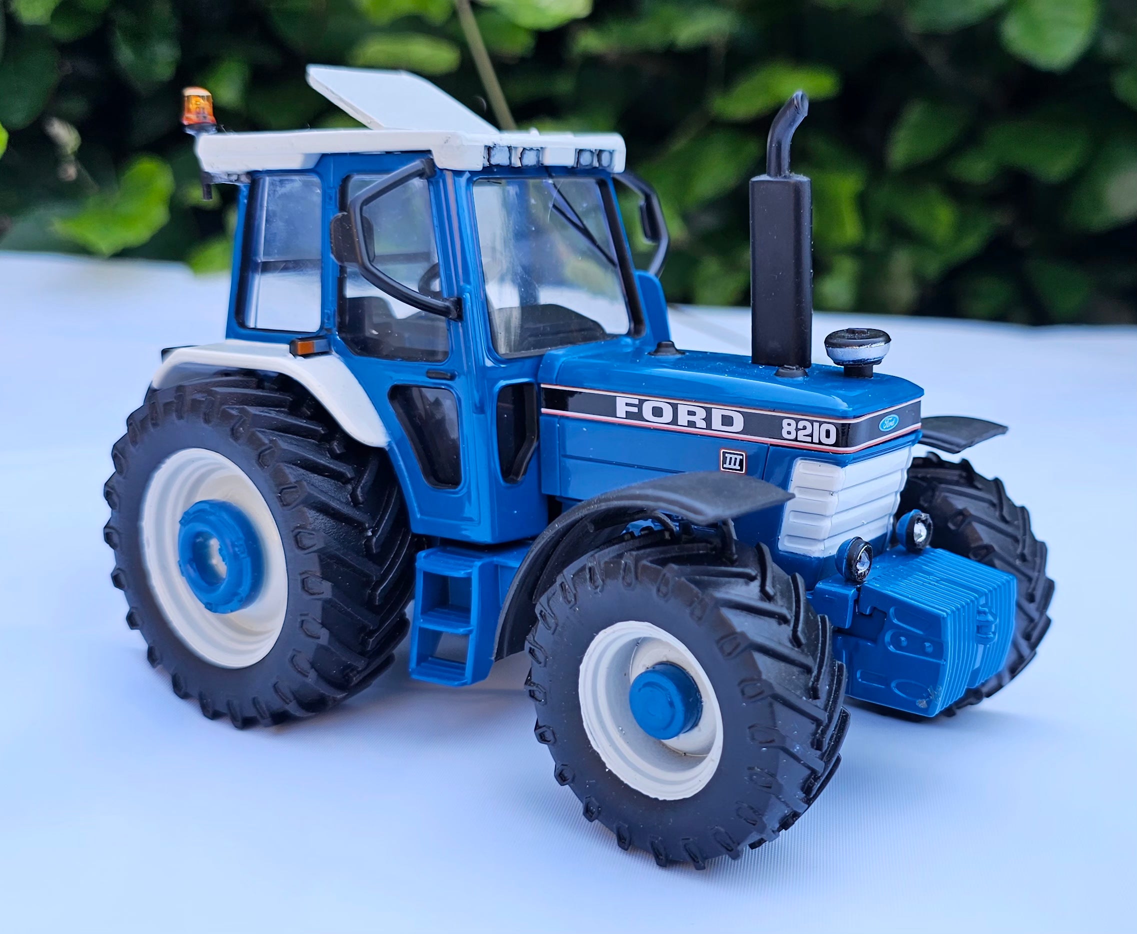 A Britains Ford 8210 Tractor Conversion